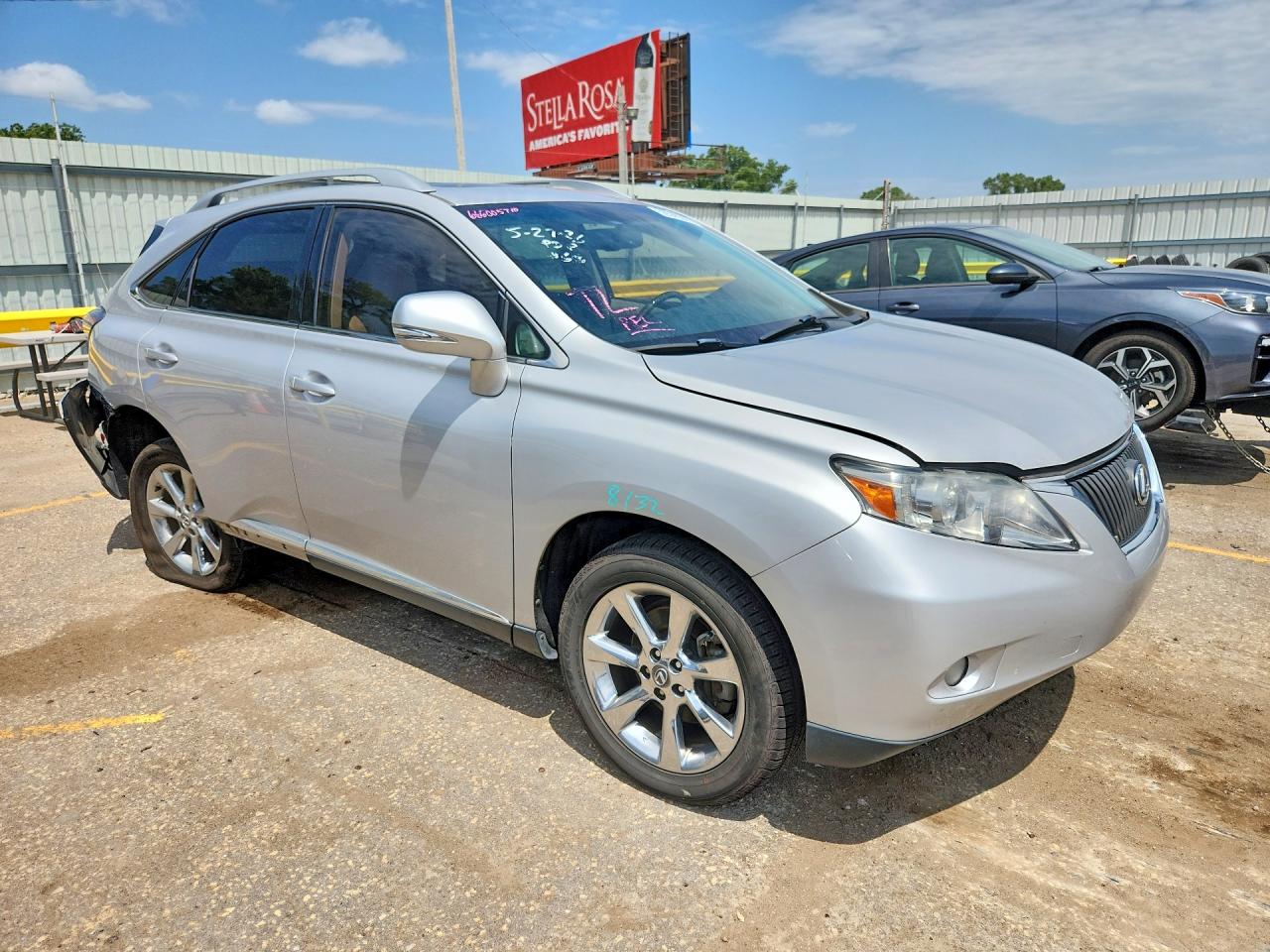 2010 Lexus Rx 350 Silver vin: 2T2ZK1BA5AC010944