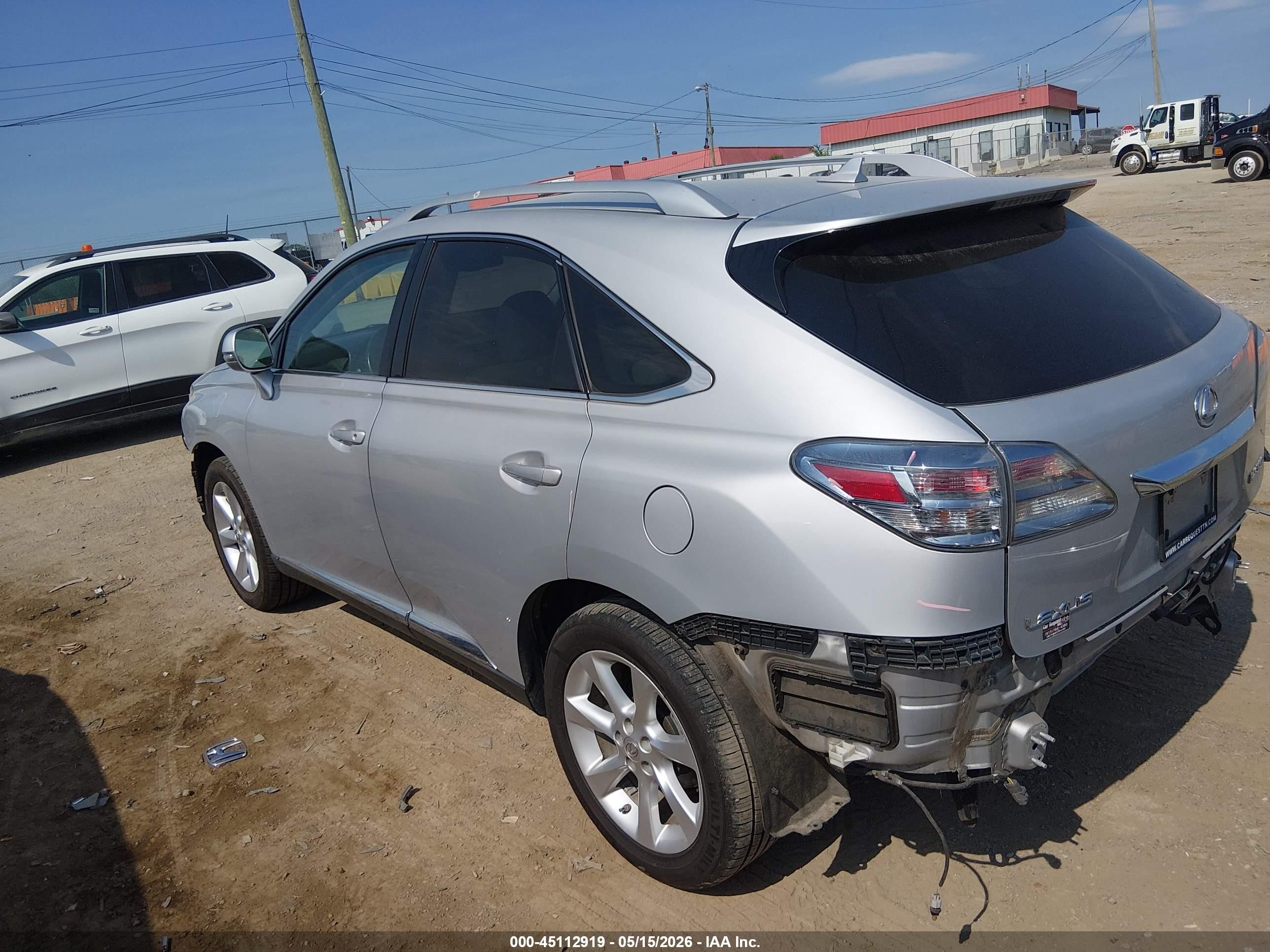 2010 Lexus Rx 350   Silver vin: 2T2ZK1BA5AC011561