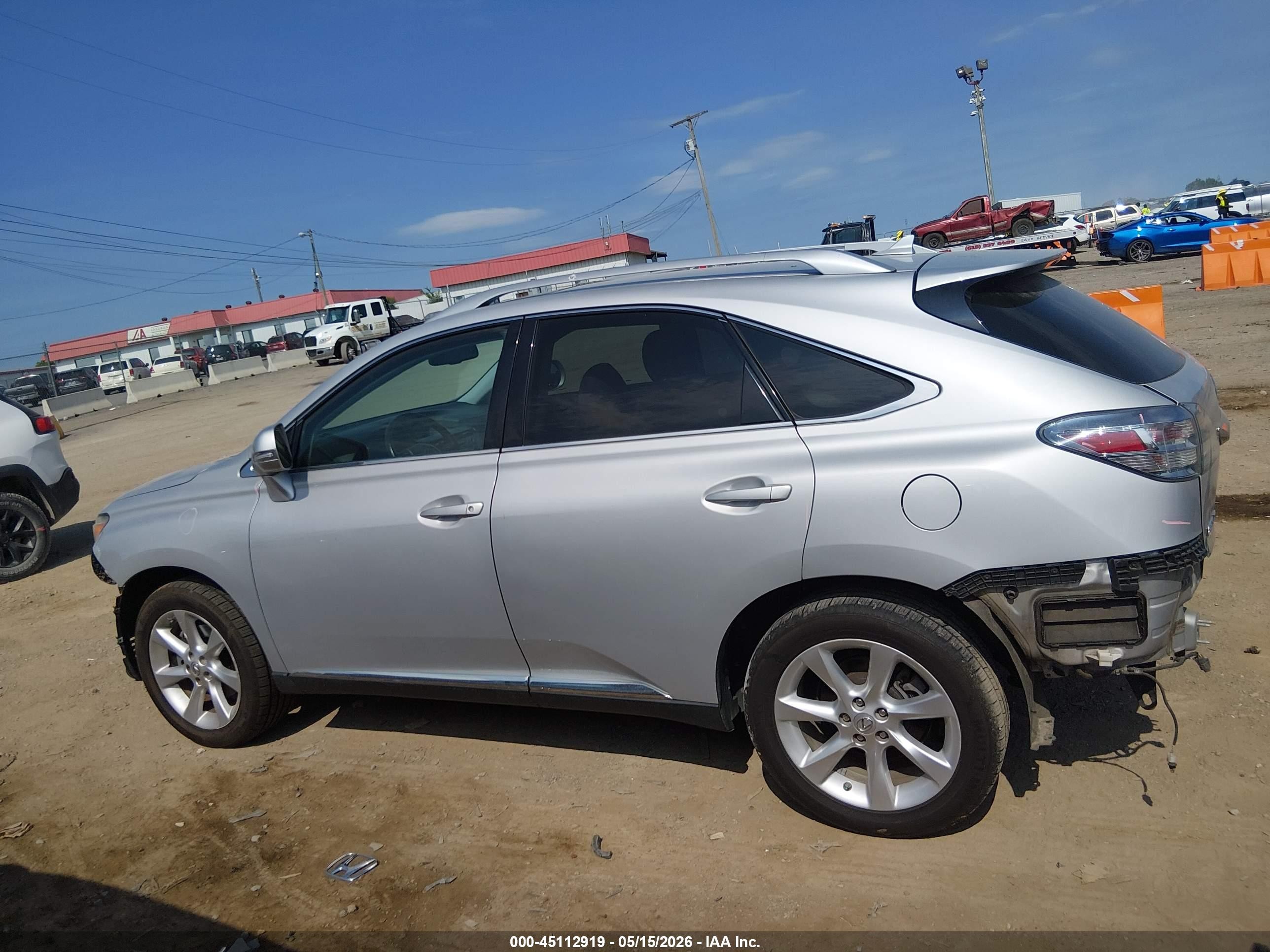 2010 Lexus Rx 350   Silver vin: 2T2ZK1BA5AC011561