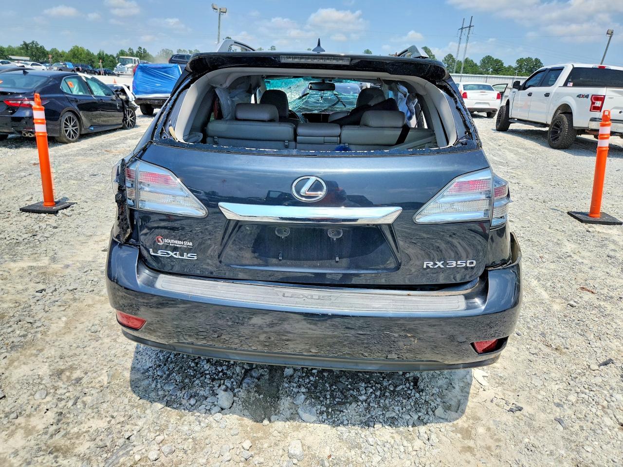 2010 Lexus Rx 350 Gray vin: 2T2ZK1BA5AC013083