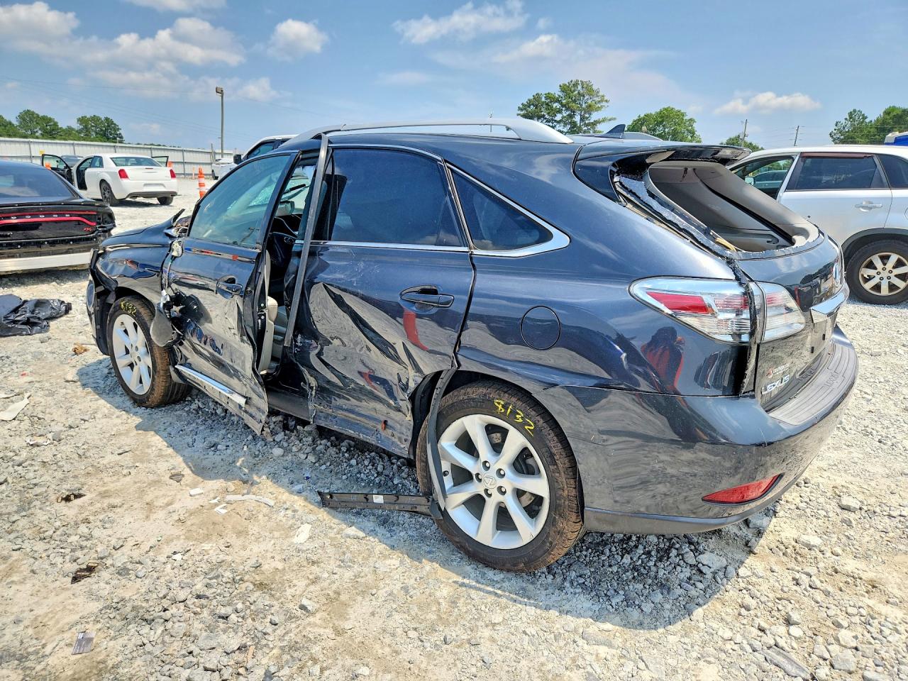 2010 Lexus Rx 350 Gray vin: 2T2ZK1BA5AC013083
