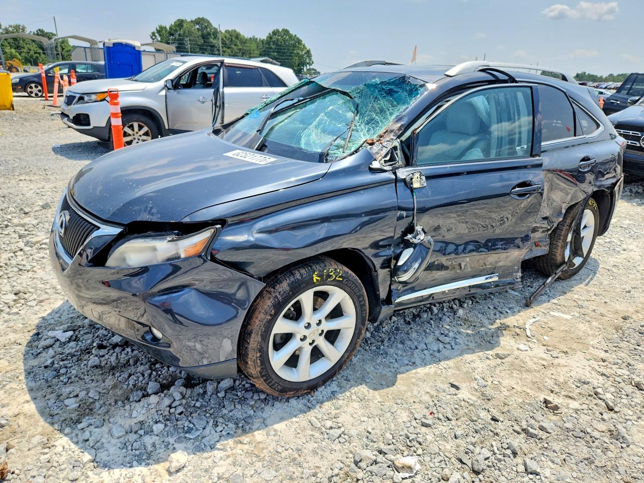 2010 Lexus Rx 350 Gray vin: 2T2ZK1BA5AC013083