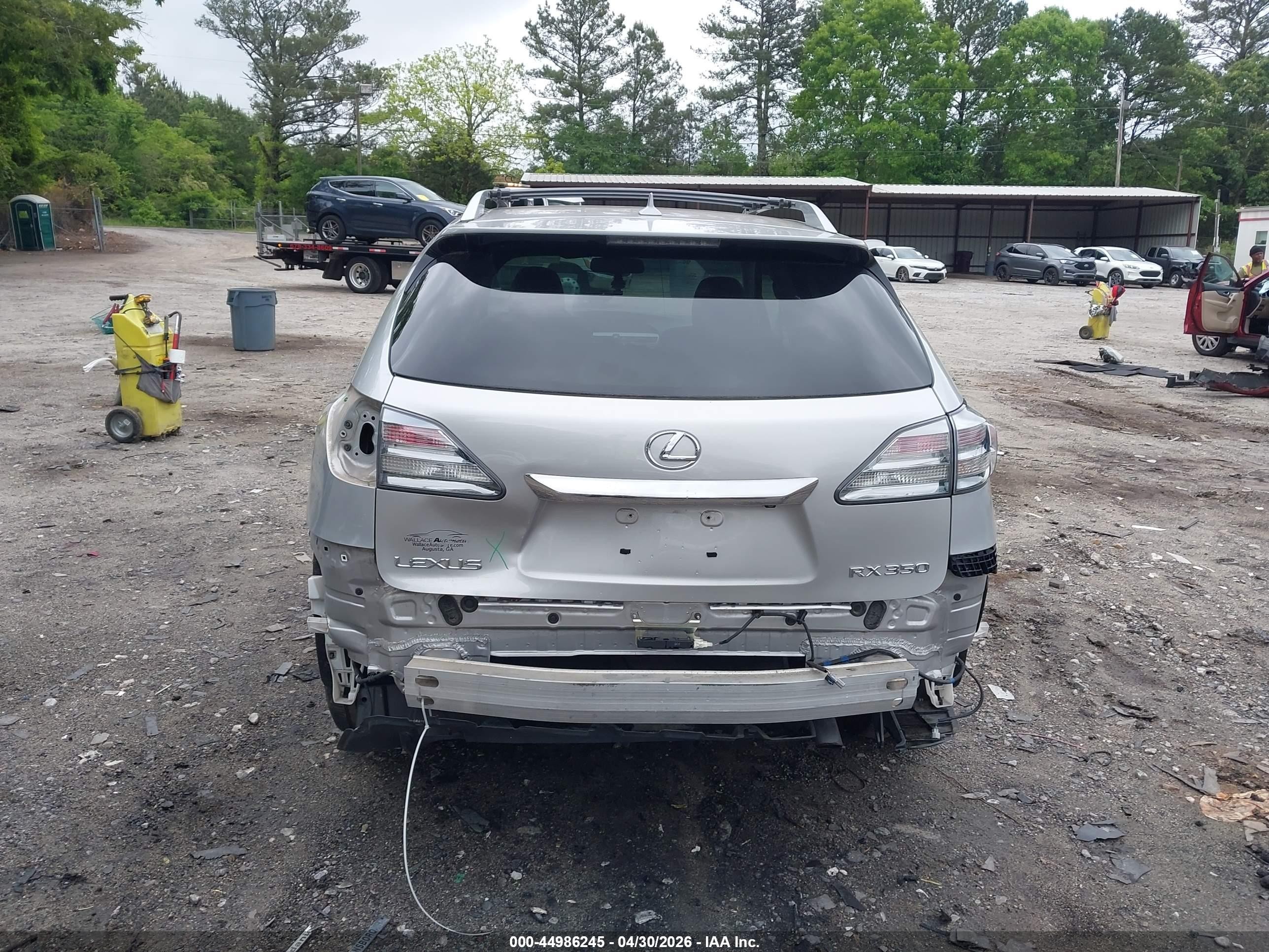 2010 Lexus Rx 350   Silver vin: 2T2ZK1BA5AC015397