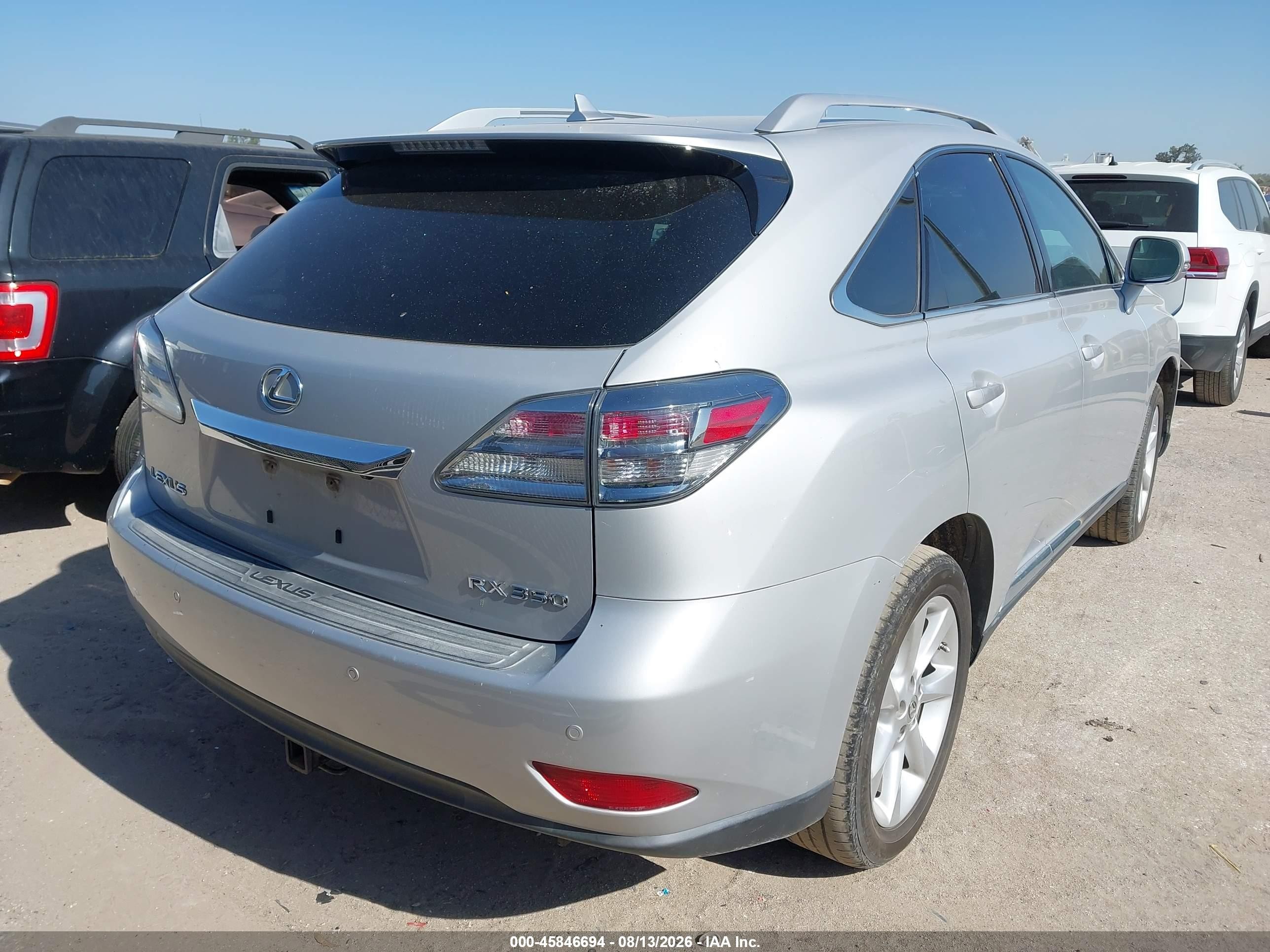 2010 Lexus Rx 350   Серебряный vin: 2T2ZK1BA5AC020339