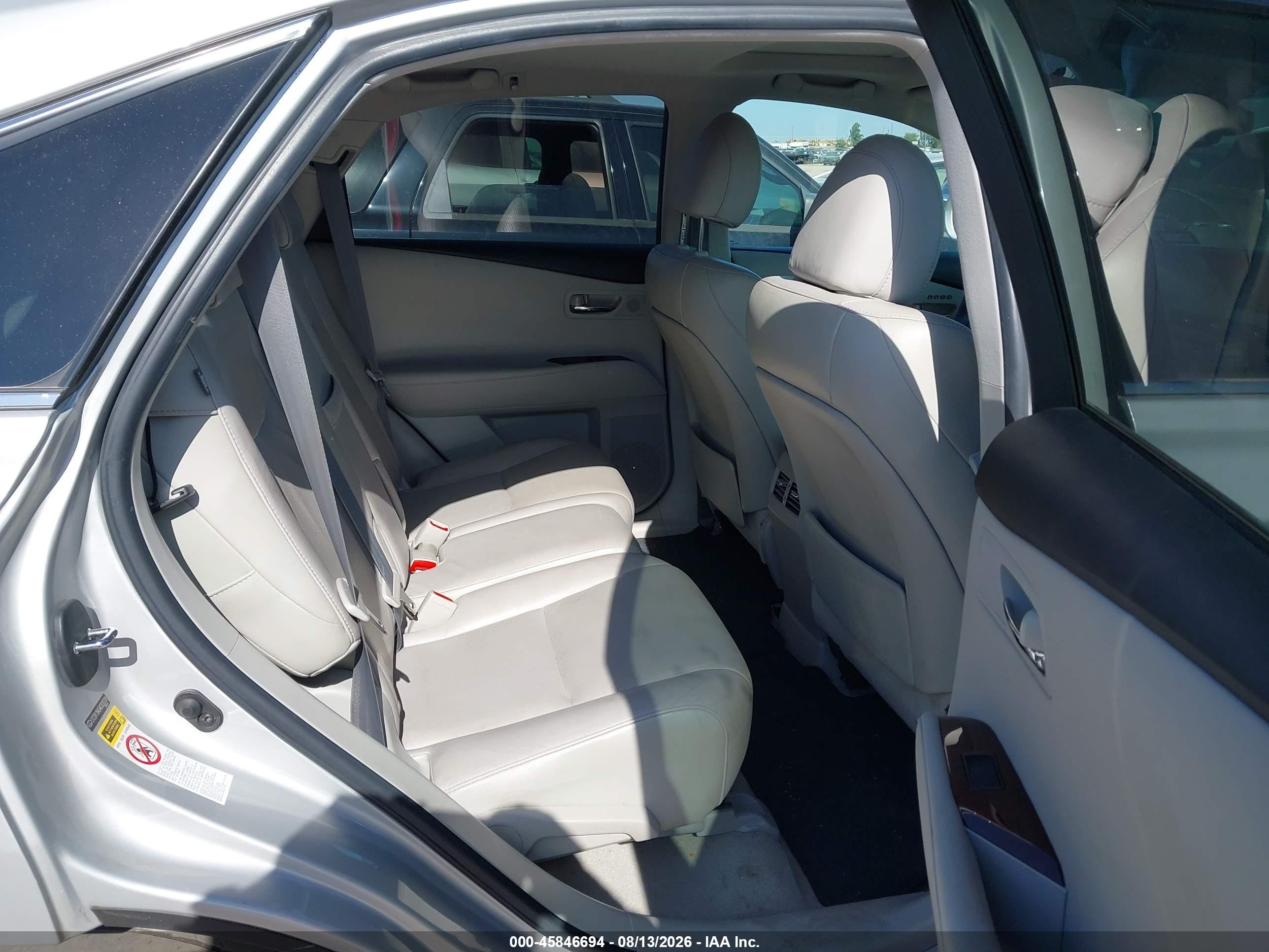 2010 Lexus Rx 350   Серебряный vin: 2T2ZK1BA5AC020339