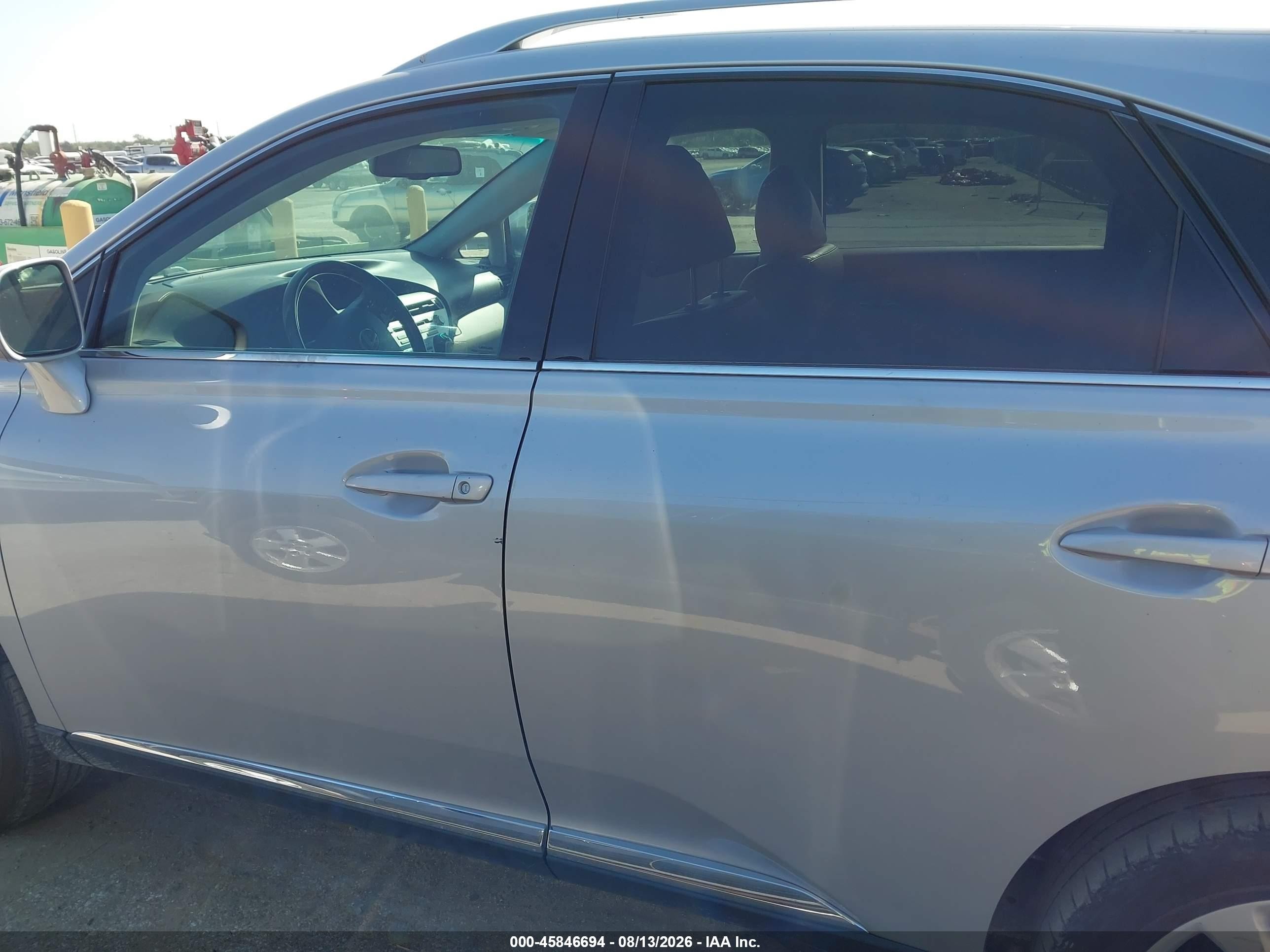 2010 Lexus Rx 350   Серебряный vin: 2T2ZK1BA5AC020339