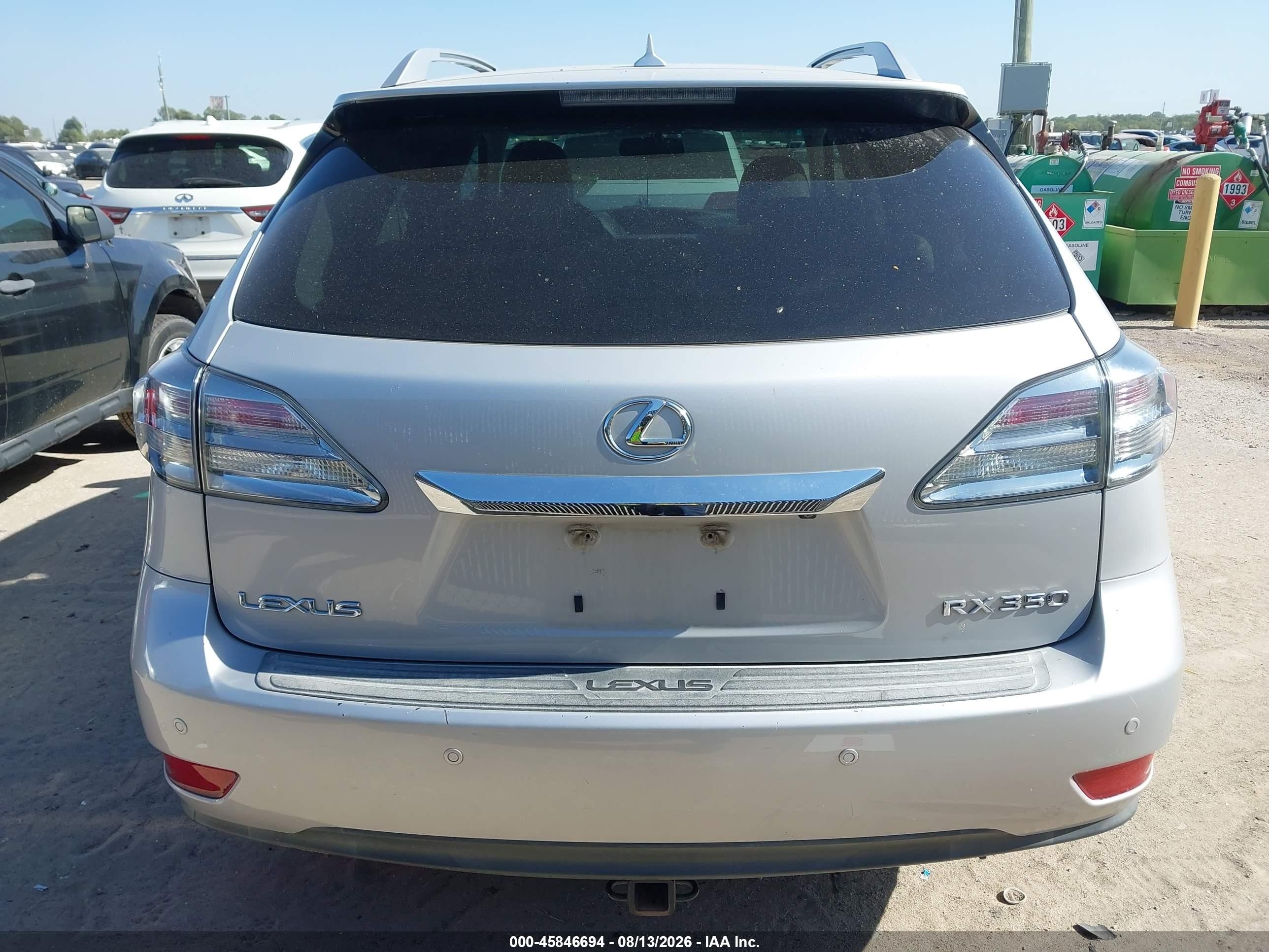 2010 Lexus Rx 350   Серебряный vin: 2T2ZK1BA5AC020339