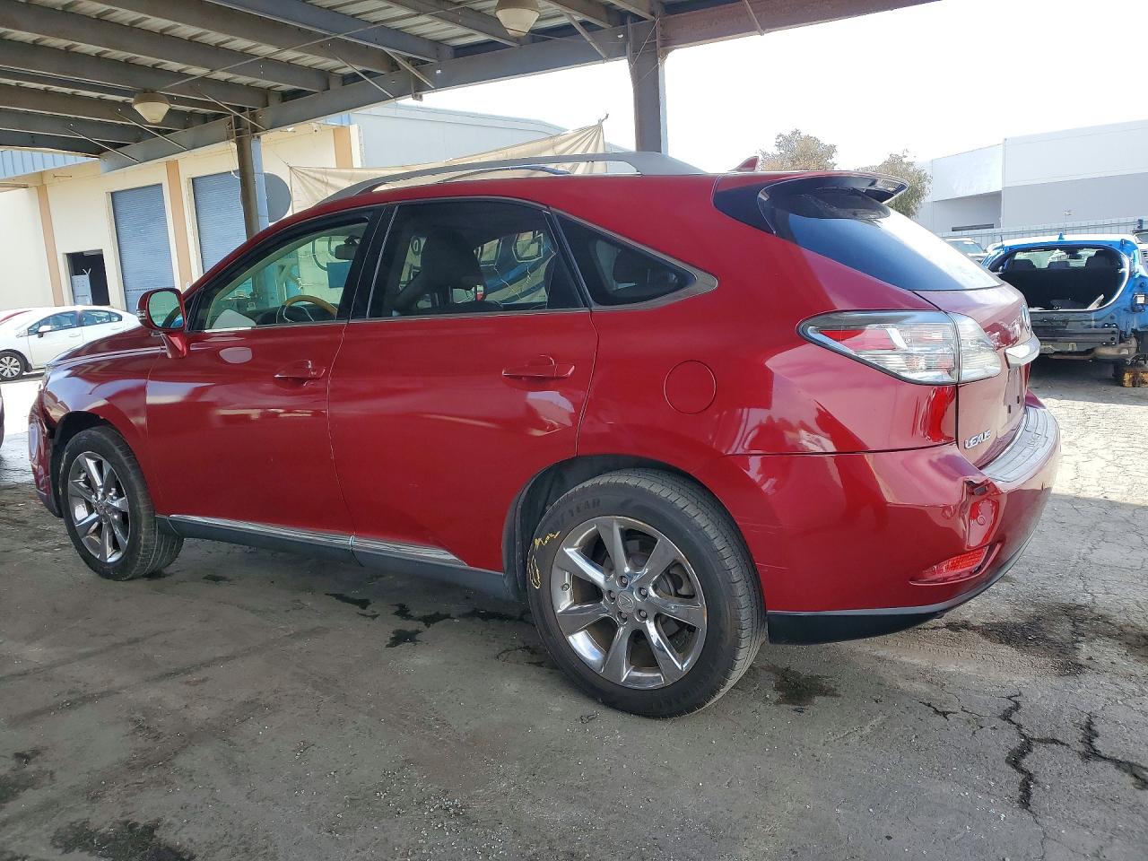 2010 Lexus Rx 350 Burgundy vin: 2T2ZK1BA5AC025654