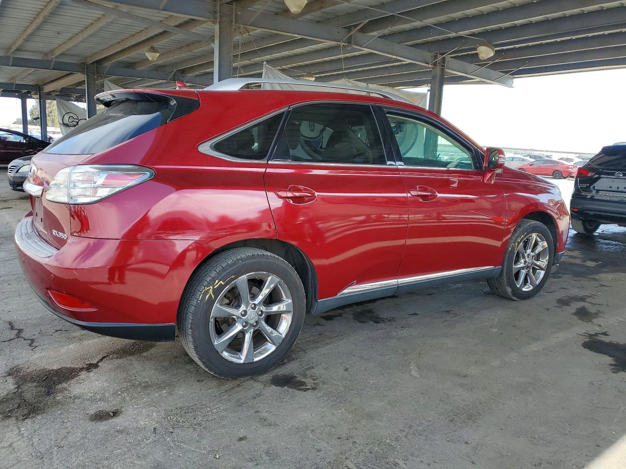 2010 Lexus Rx 350 Burgundy vin: 2T2ZK1BA5AC025654