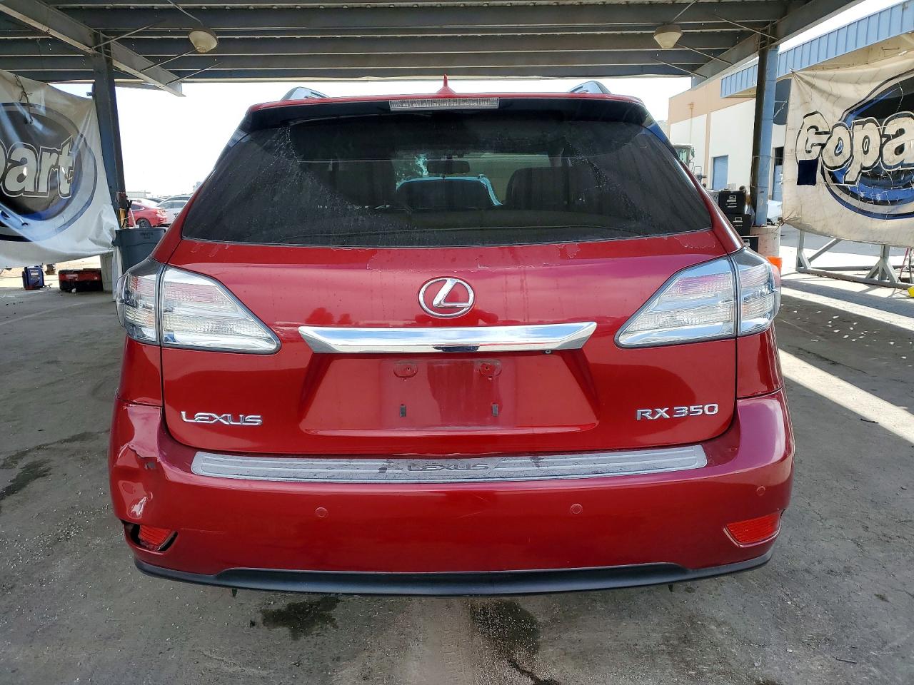 2010 Lexus Rx 350 Burgundy vin: 2T2ZK1BA5AC025654