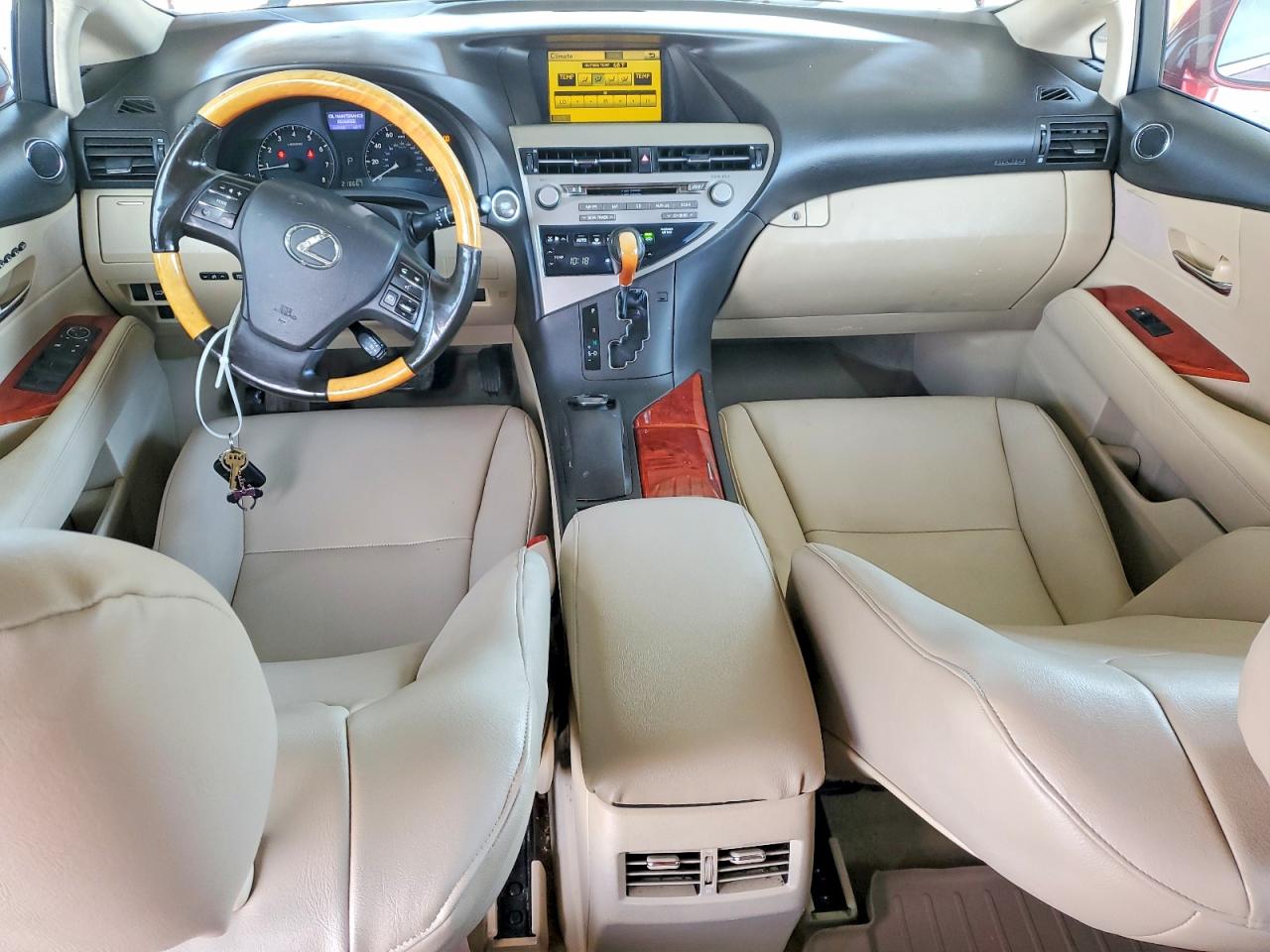2010 Lexus Rx 350 Burgundy vin: 2T2ZK1BA5AC025654