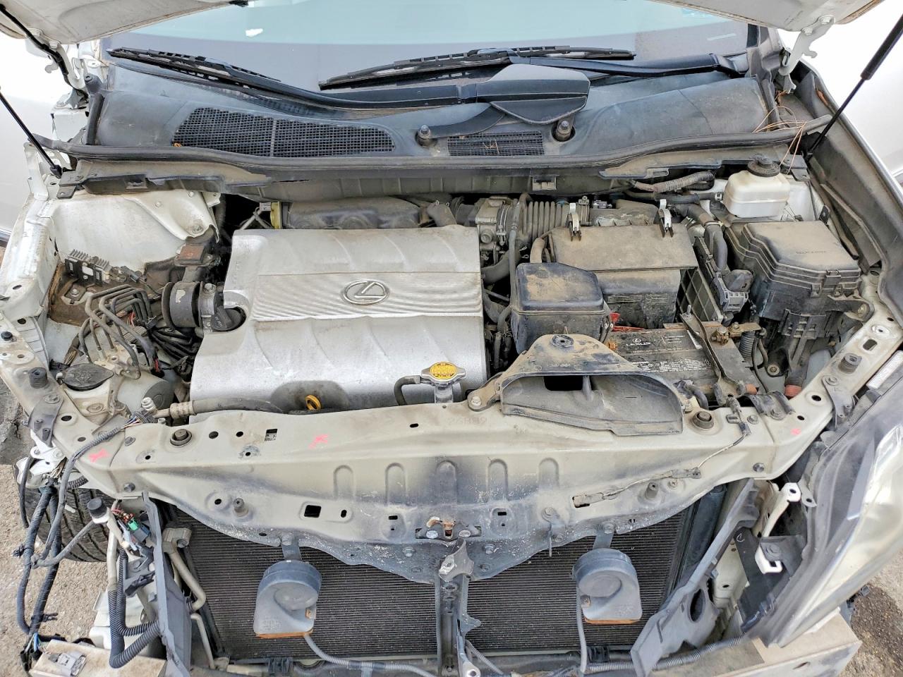 2010 Lexus Rx 350 Белый vin: 2T2ZK1BA5AC026254