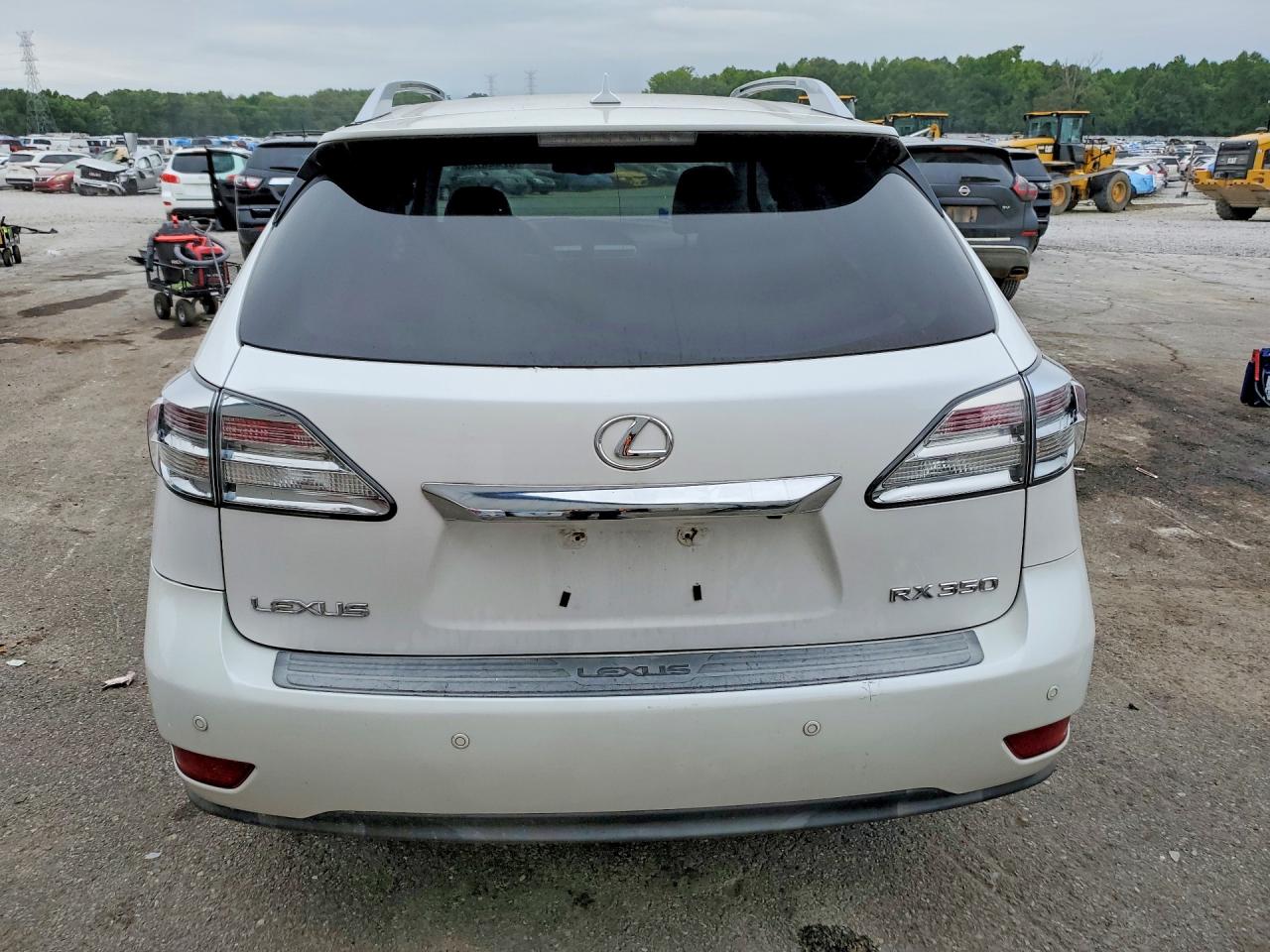 2010 Lexus Rx 350 Белый vin: 2T2ZK1BA5AC026254