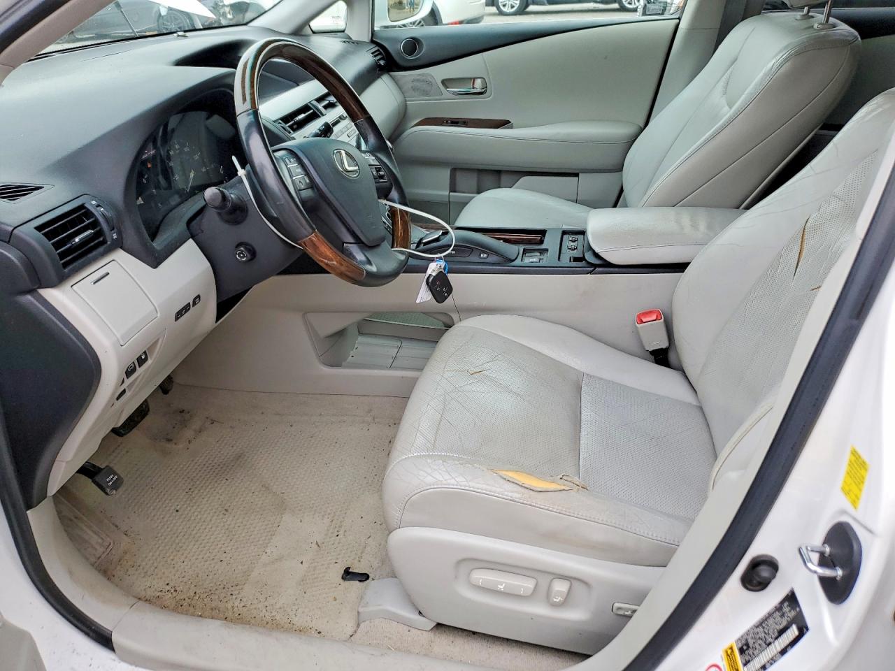 2010 Lexus Rx 350 Белый vin: 2T2ZK1BA5AC026254