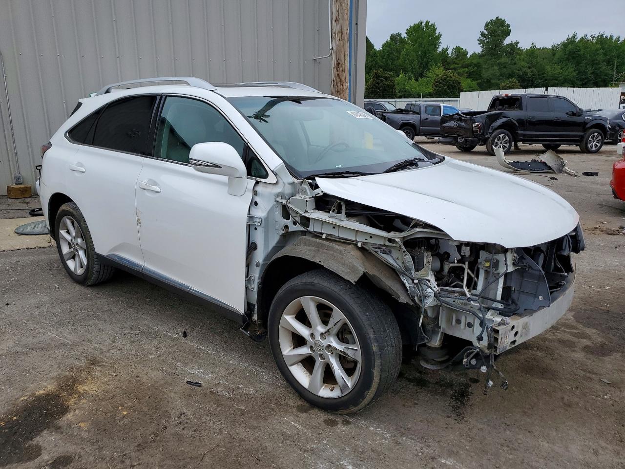 2010 Lexus Rx 350 Белый vin: 2T2ZK1BA5AC026254