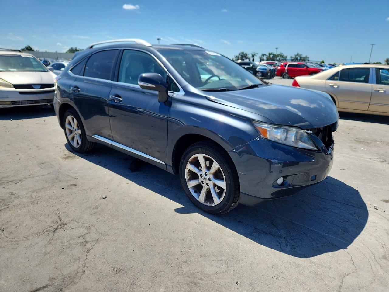 2010 Lexus Rx 350 Серый vin: 2T2ZK1BA5AC034340