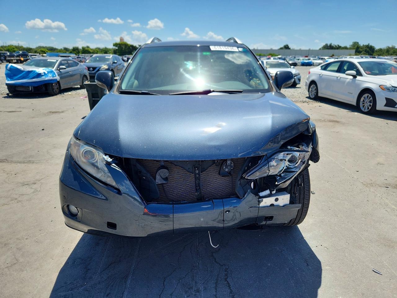 2010 Lexus Rx 350 Серый vin: 2T2ZK1BA5AC034340
