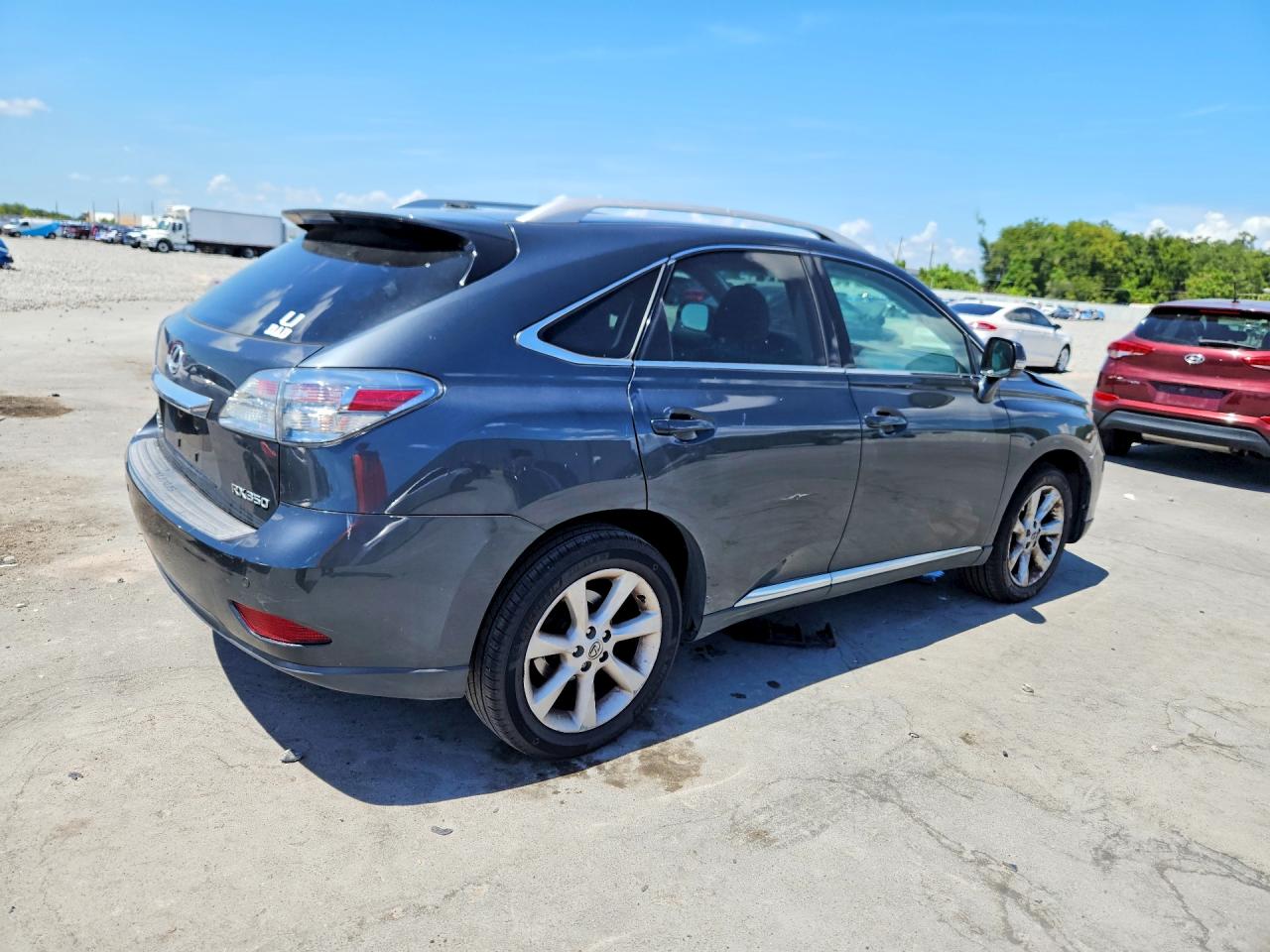 2010 Lexus Rx 350 Серый vin: 2T2ZK1BA5AC034340
