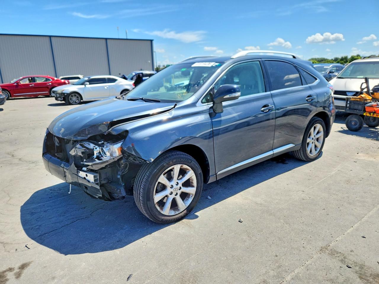 2010 Lexus Rx 350 Gray vin: 2T2ZK1BA5AC034340