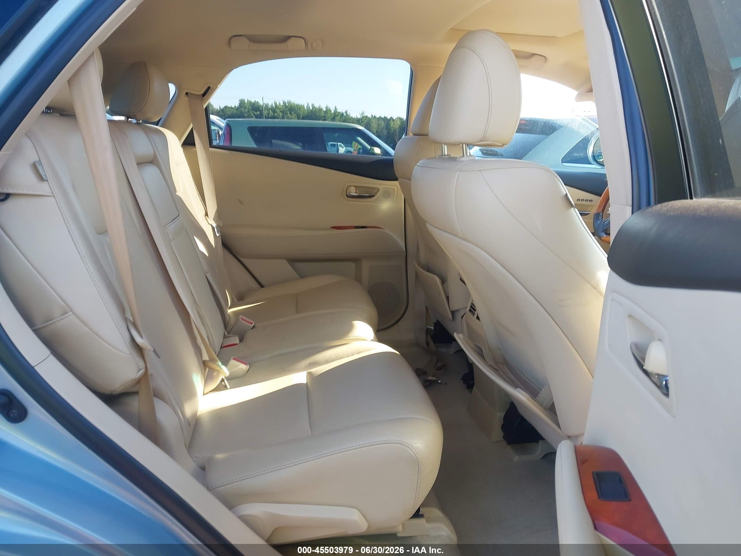2011 Lexus Rx 350   Blue vin: 2T2ZK1BA5BC044027