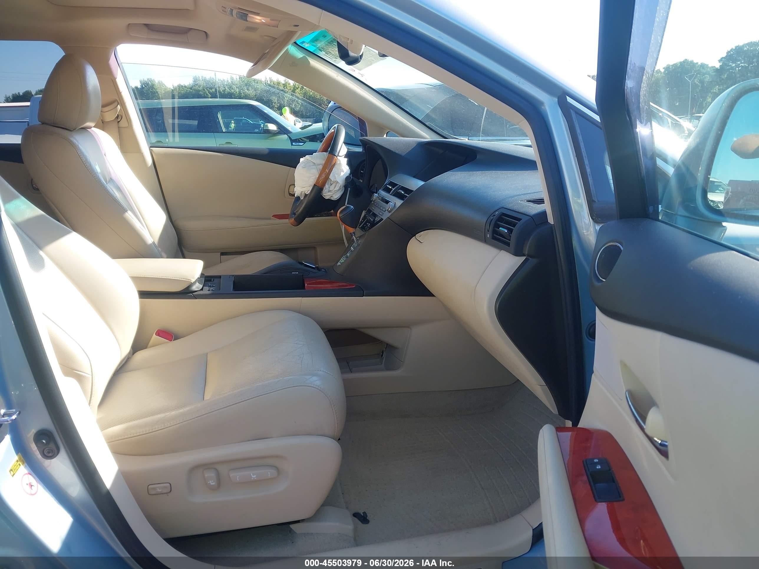 2011 Lexus Rx 350   Blue vin: 2T2ZK1BA5BC044027