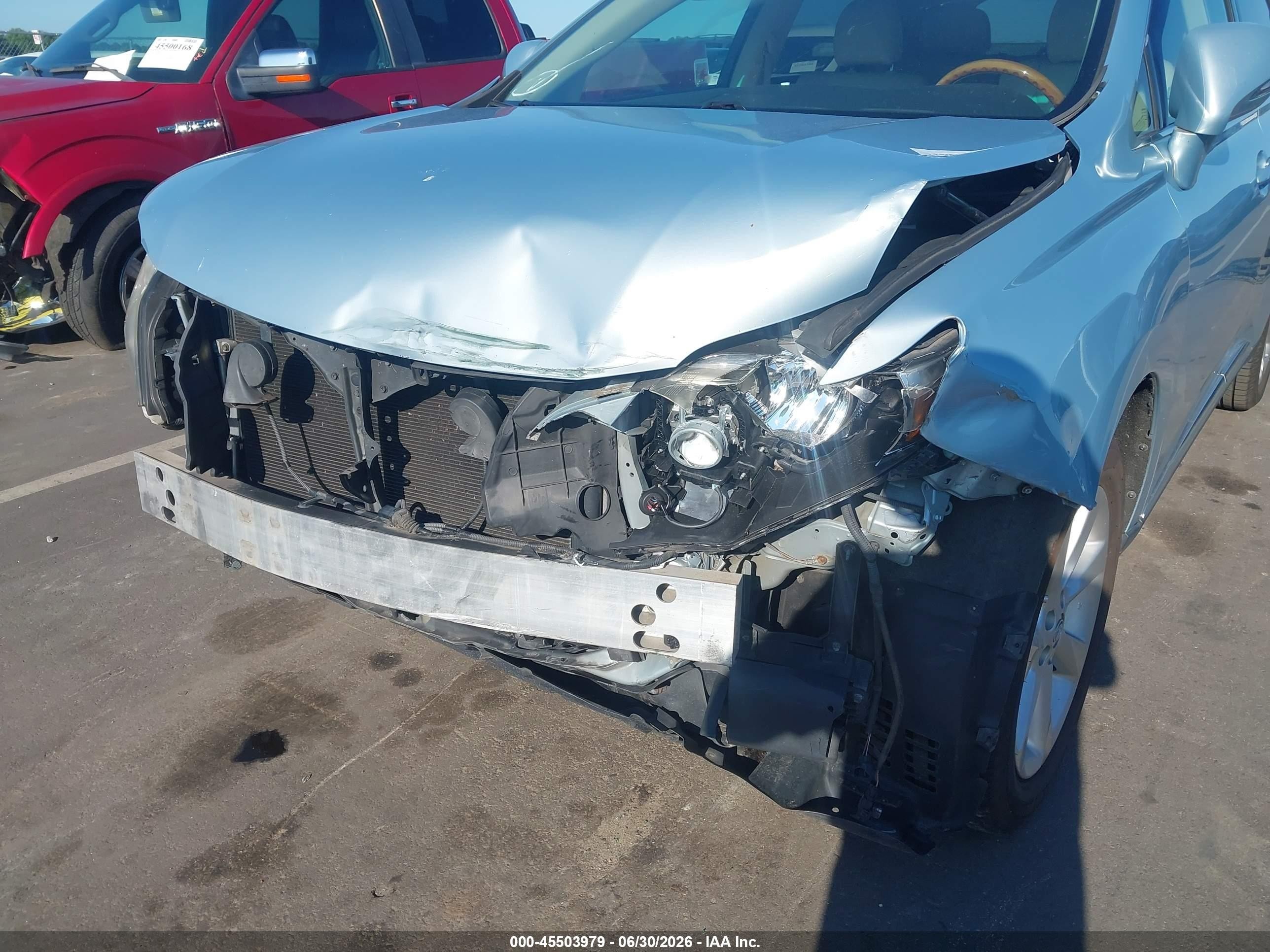 2011 Lexus Rx 350   Blue vin: 2T2ZK1BA5BC044027