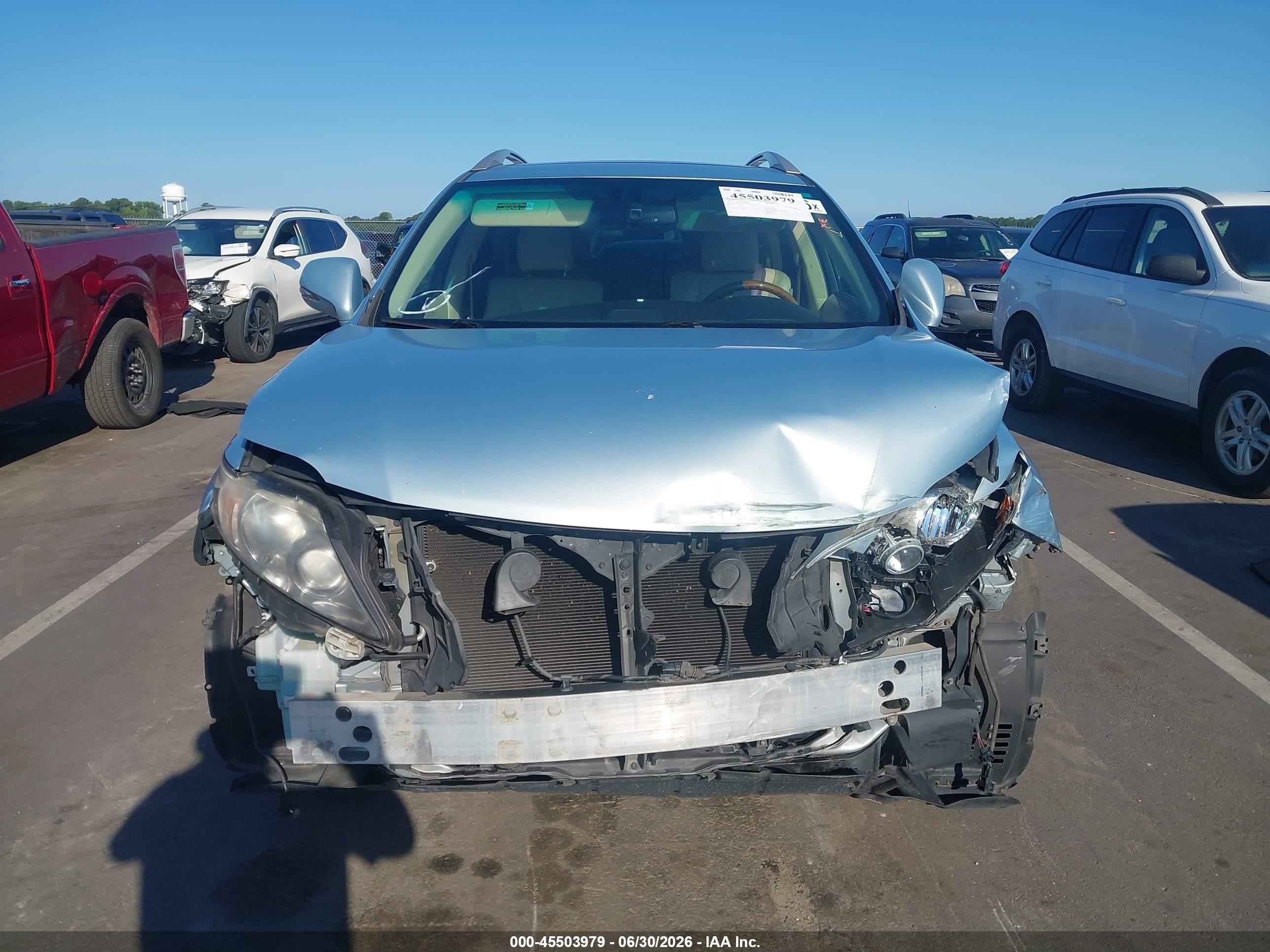 2011 Lexus Rx 350   Blue vin: 2T2ZK1BA5BC044027