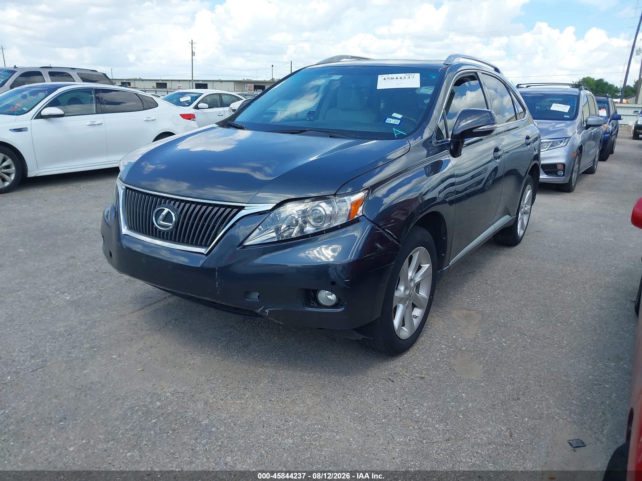 2011 Lexus Rx 350   Gray vin: 2T2ZK1BA5BC044514