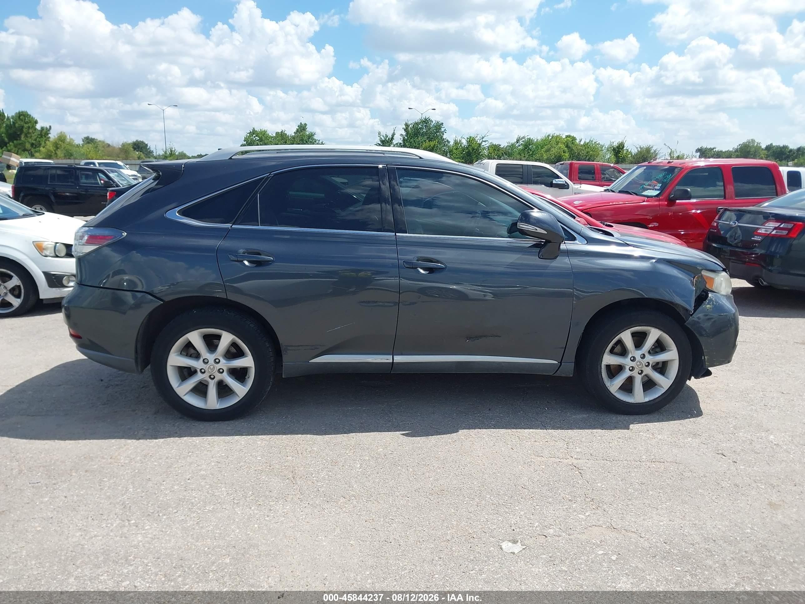 2011 Lexus Rx 350   Gray vin: 2T2ZK1BA5BC044514