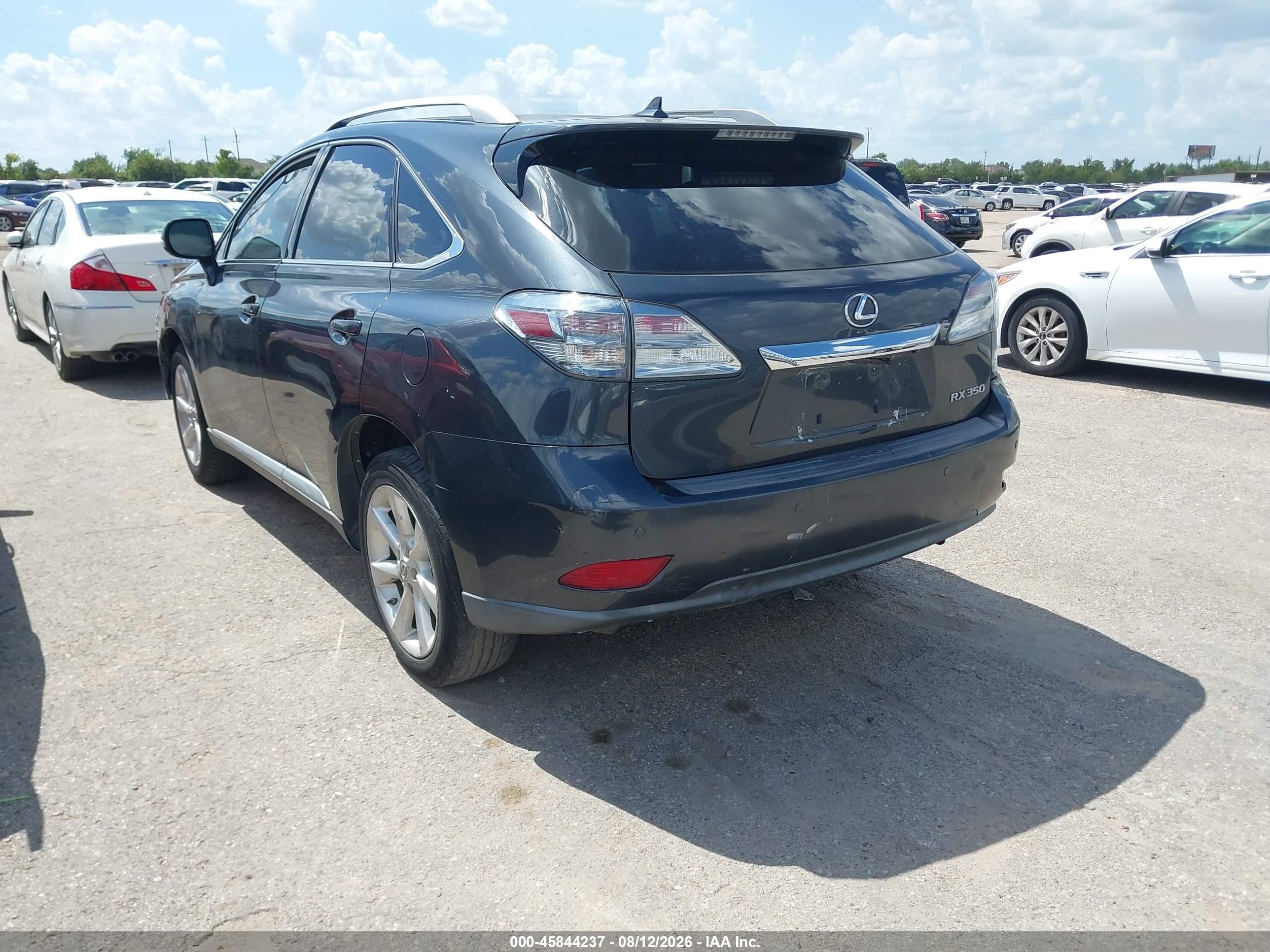 2011 Lexus Rx 350   Gray vin: 2T2ZK1BA5BC044514