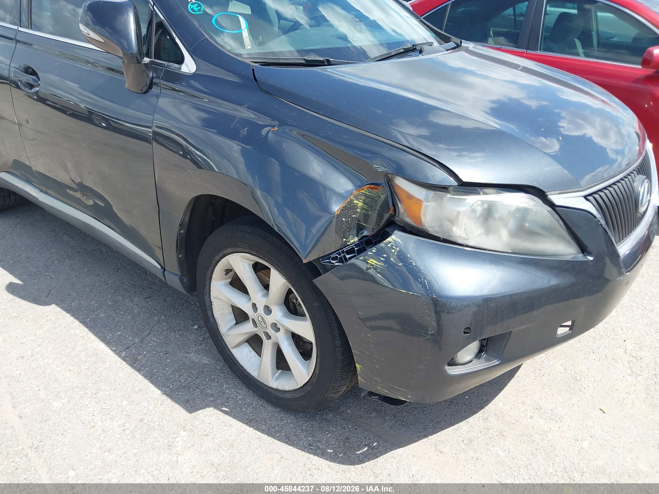 2011 Lexus Rx 350   Gray vin: 2T2ZK1BA5BC044514