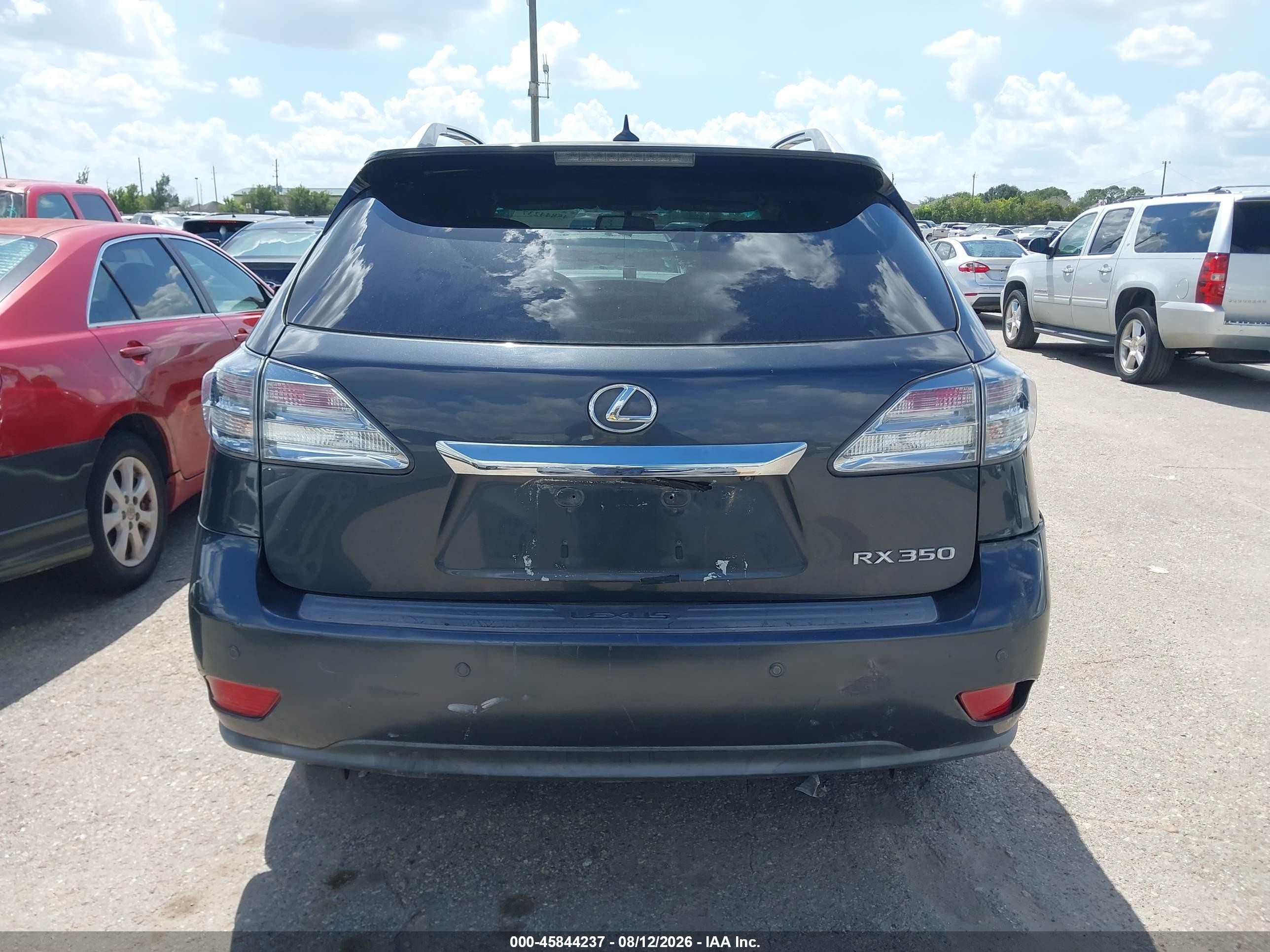 2011 Lexus Rx 350   Gray vin: 2T2ZK1BA5BC044514