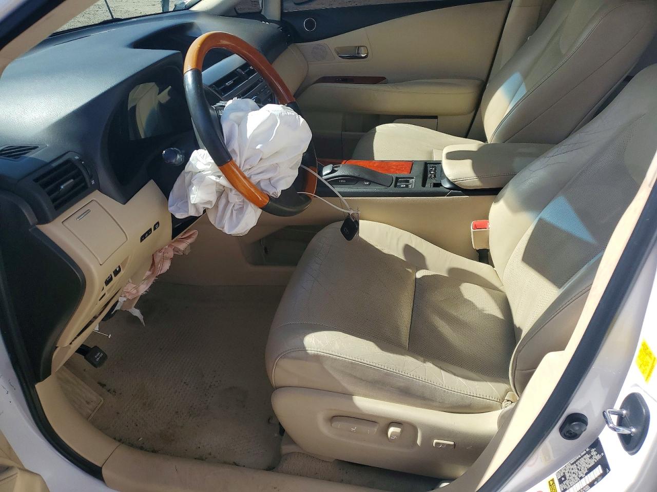 2011 Lexus Rx 350 White vin: 2T2ZK1BA5BC046019