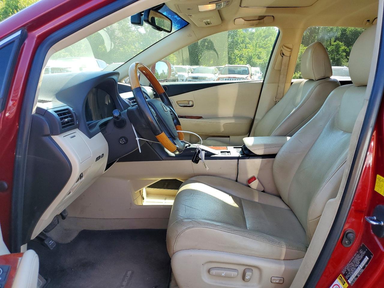 2011 Lexus Rx 350 Красный vin: 2T2ZK1BA5BC051852