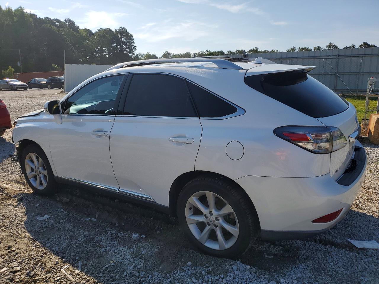 2012 Lexus Rx 350 White vin: 2T2ZK1BA5CC069642