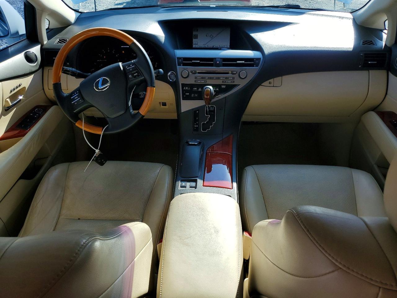 2012 Lexus Rx 350 White vin: 2T2ZK1BA5CC069642