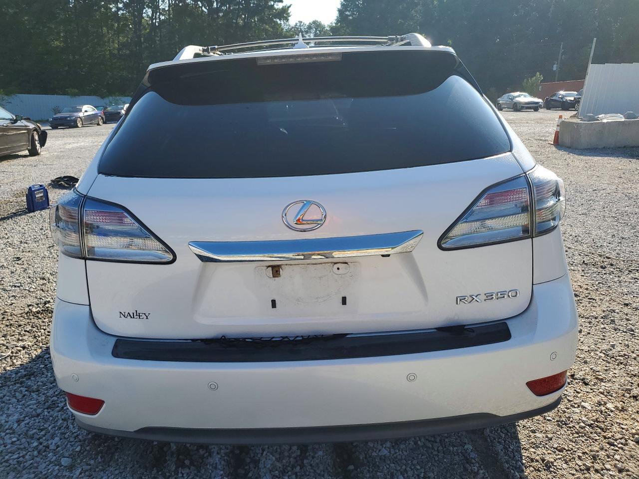 2012 Lexus Rx 350 White vin: 2T2ZK1BA5CC069642