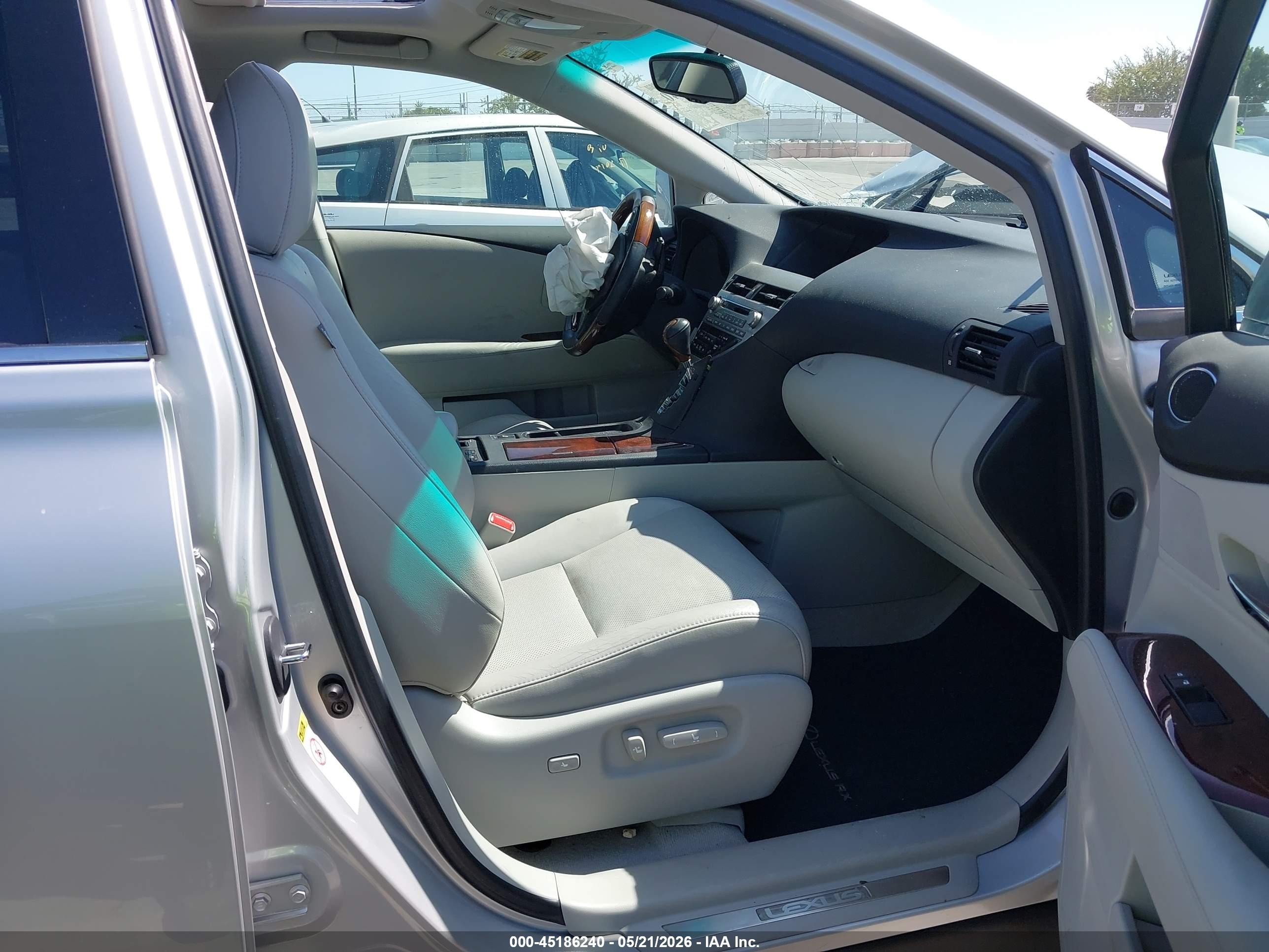 2012 Lexus Rx 350   Серебряный vin: 2T2ZK1BA5CC072587