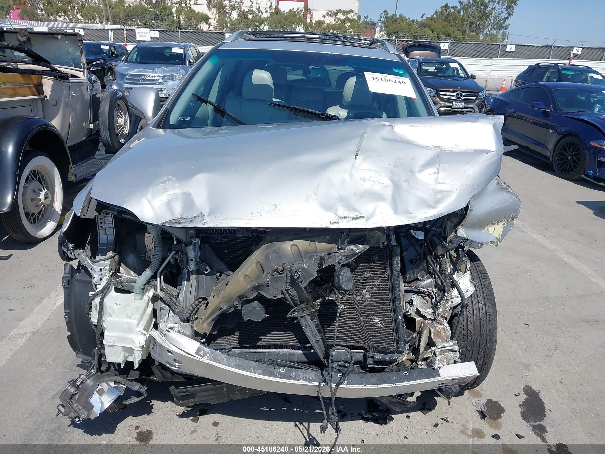 2012 Lexus Rx 350   Серебряный vin: 2T2ZK1BA5CC072587