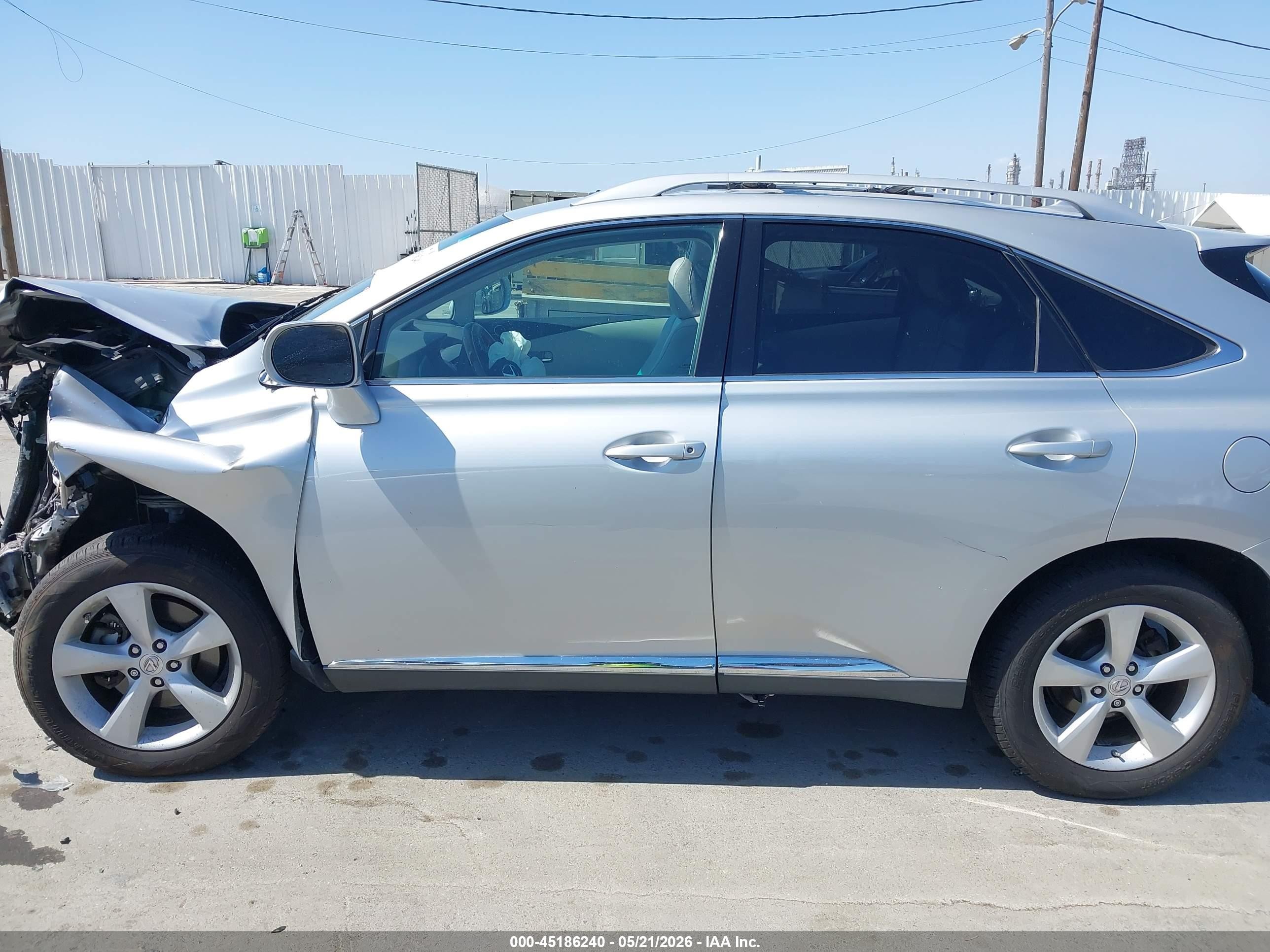 2012 Lexus Rx 350   Серебряный vin: 2T2ZK1BA5CC072587
