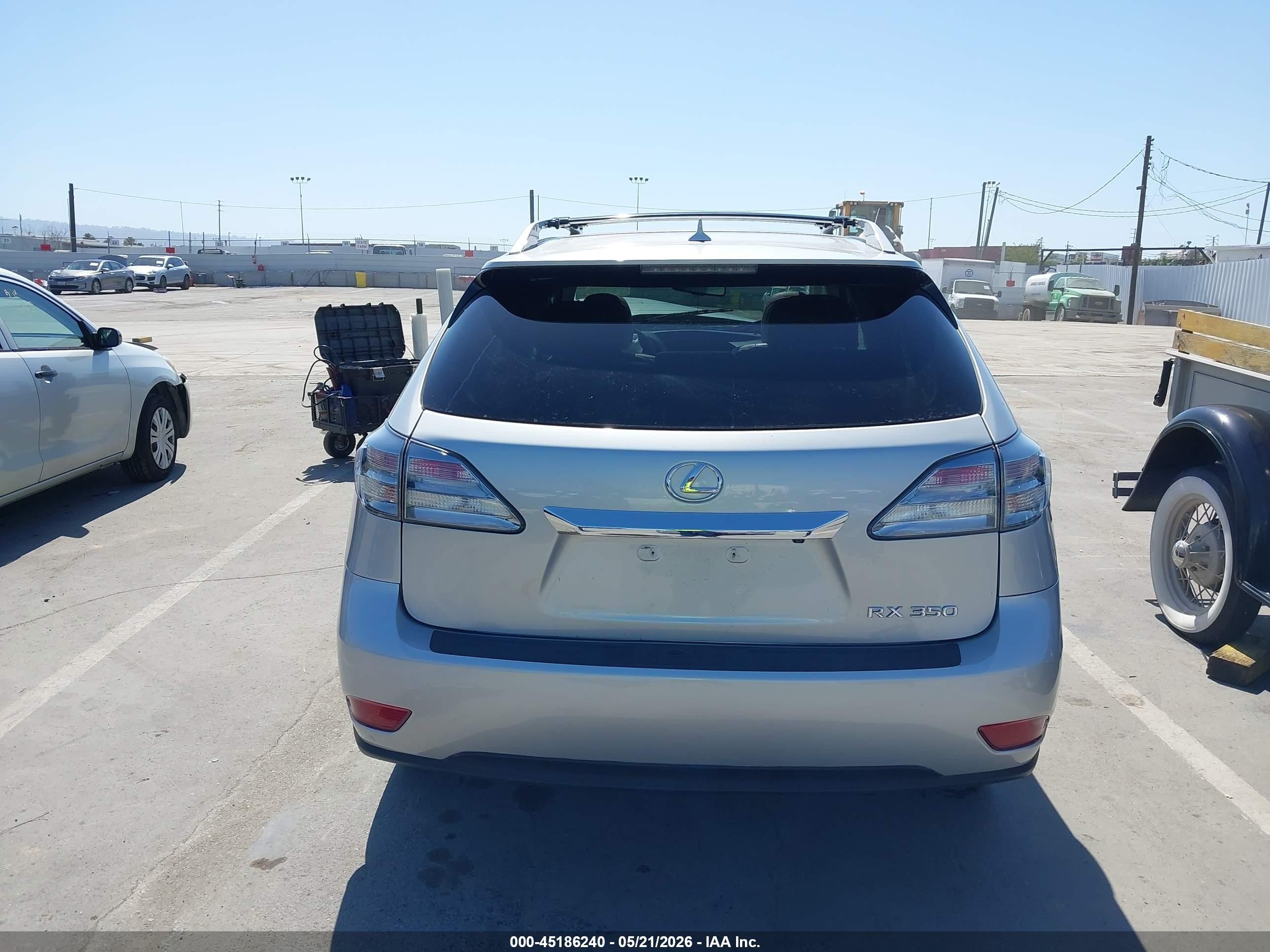 2012 Lexus Rx 350   Серебряный vin: 2T2ZK1BA5CC072587