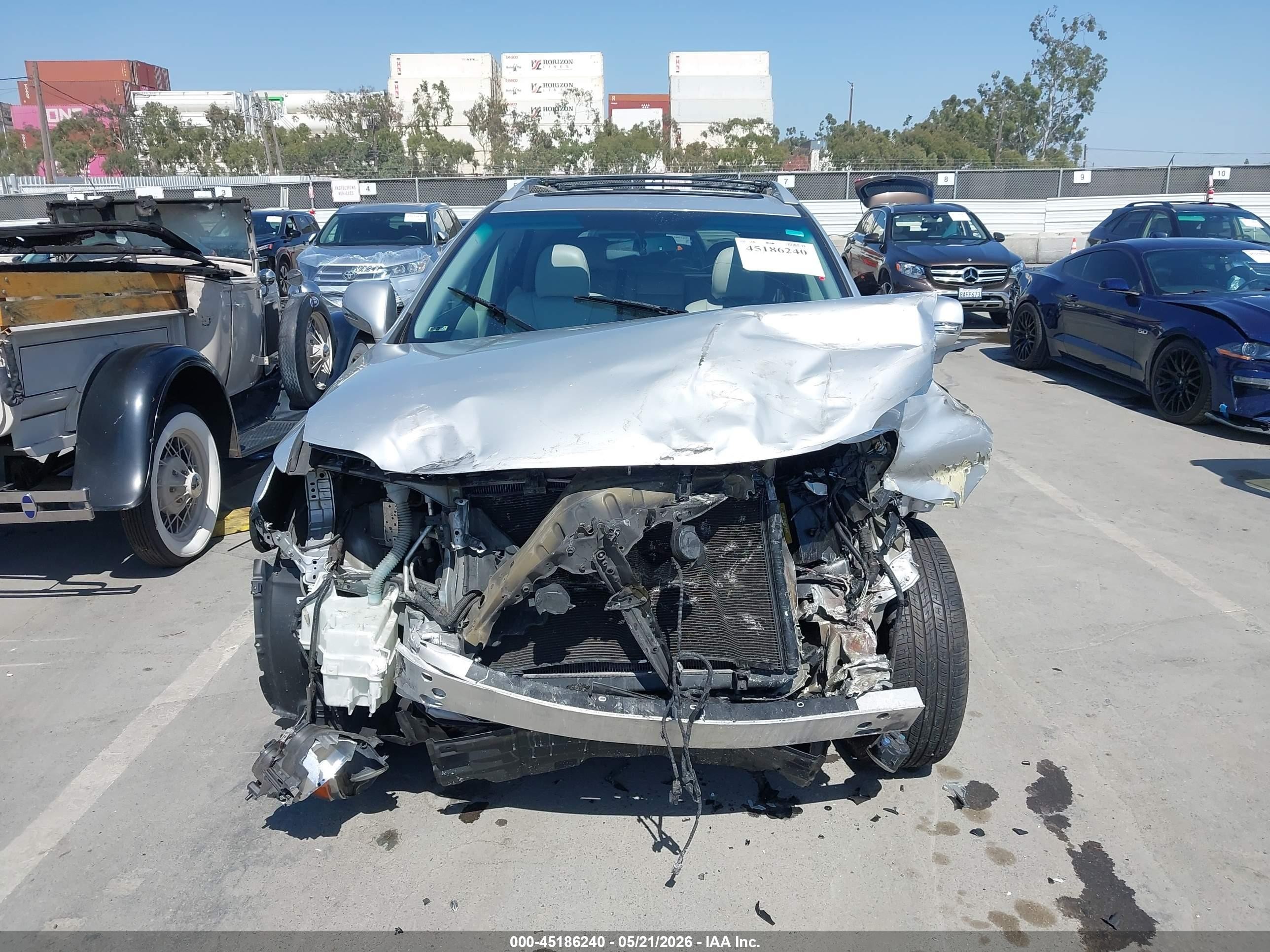 2012 Lexus Rx 350   Серебряный vin: 2T2ZK1BA5CC072587