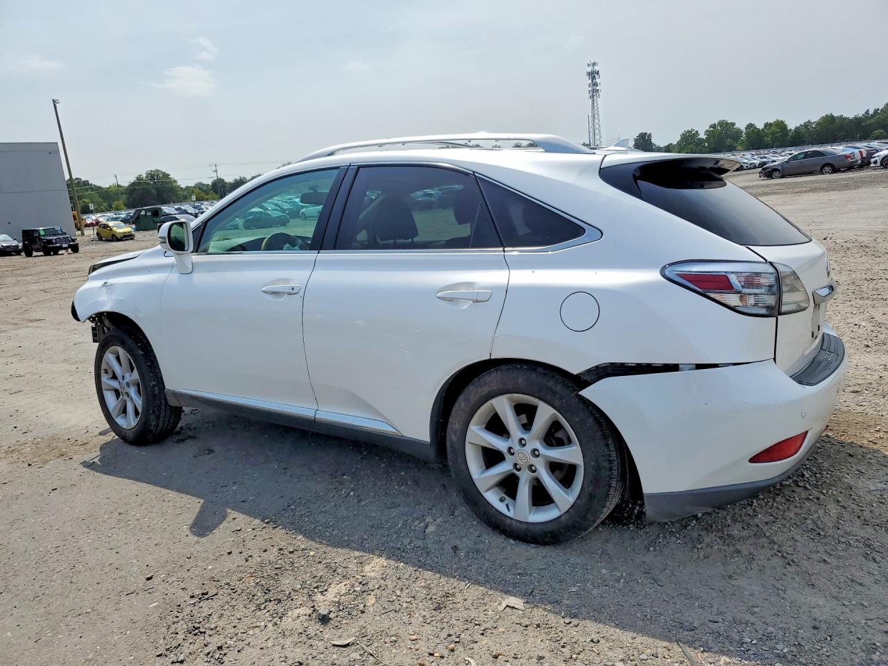 2012 Lexus Rx 350 White vin: 2T2ZK1BA5CC075019