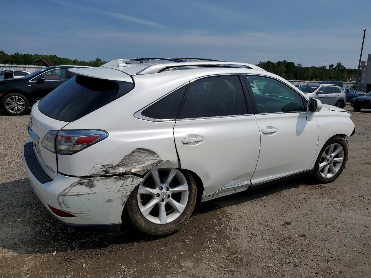 2012 Lexus Rx 350 White vin: 2T2ZK1BA5CC075019