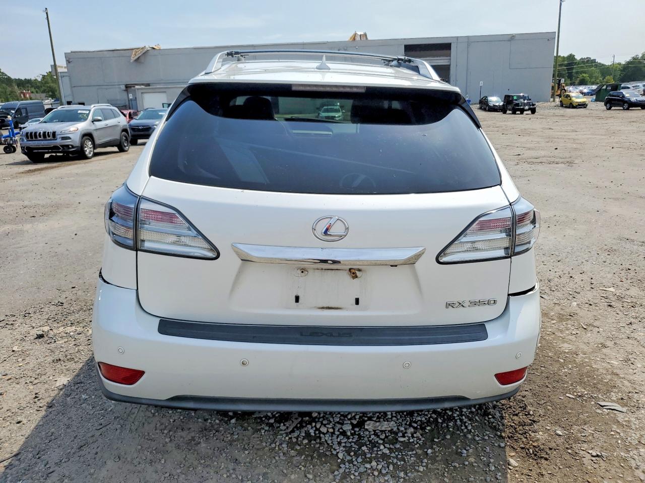 2012 Lexus Rx 350 White vin: 2T2ZK1BA5CC075019