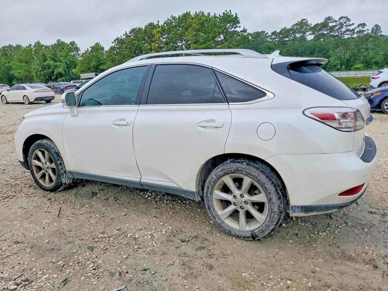 2012 Lexus Rx 350 White vin: 2T2ZK1BA5CC075750