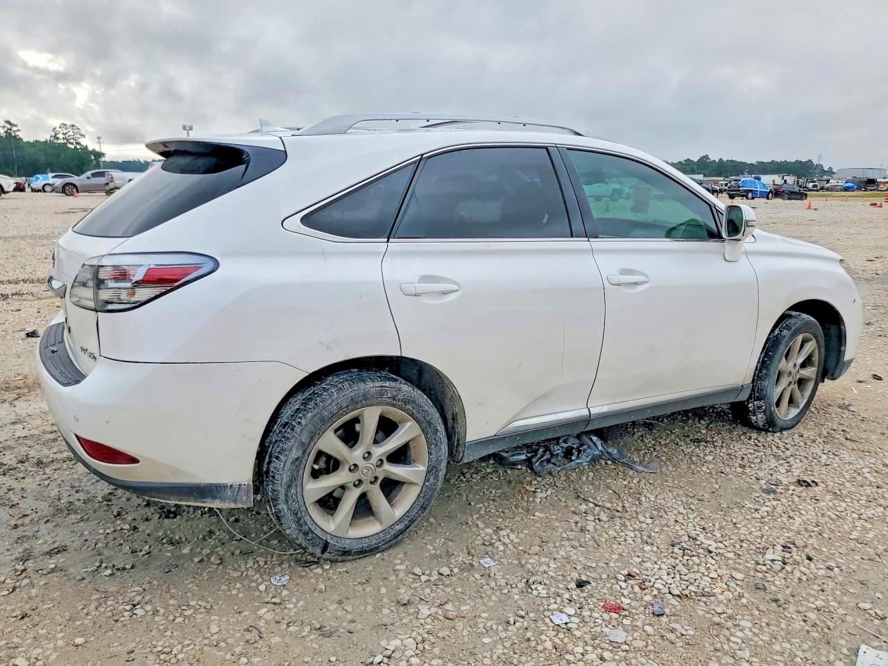 2012 Lexus Rx 350 White vin: 2T2ZK1BA5CC075750