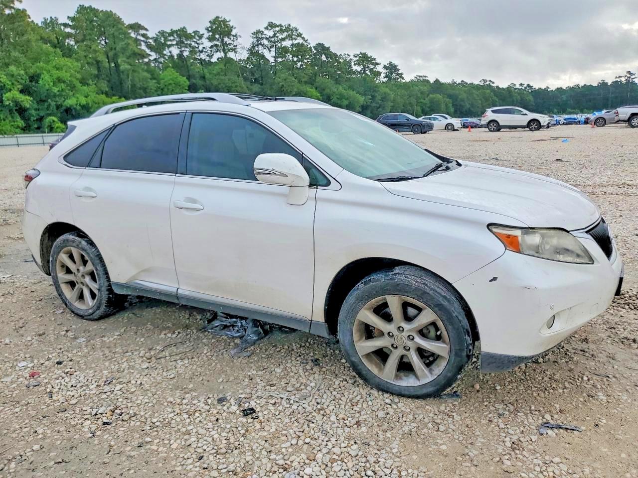2012 Lexus Rx 350 White vin: 2T2ZK1BA5CC075750