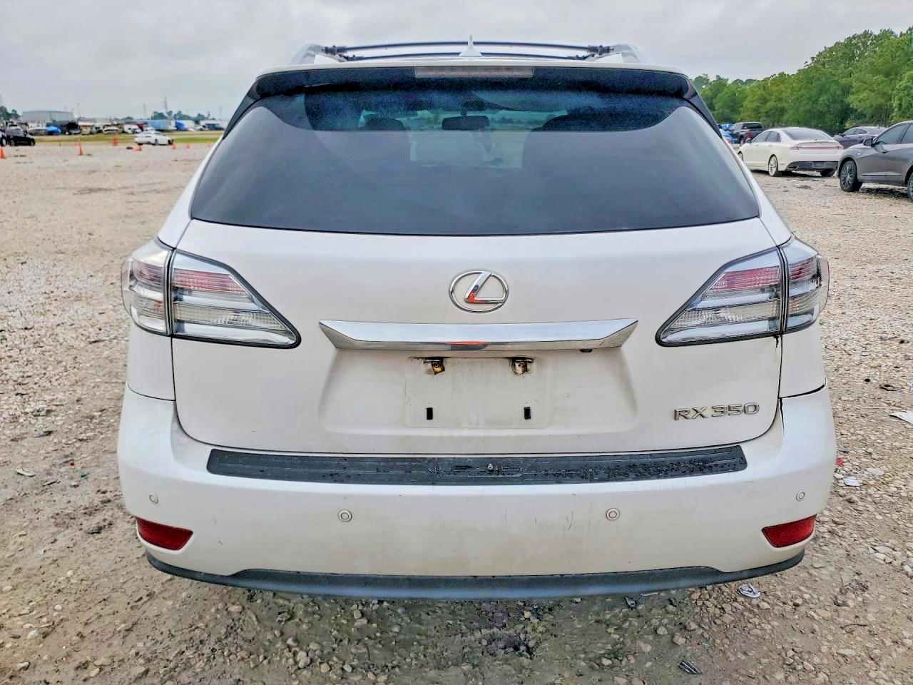 2012 Lexus Rx 350 White vin: 2T2ZK1BA5CC075750