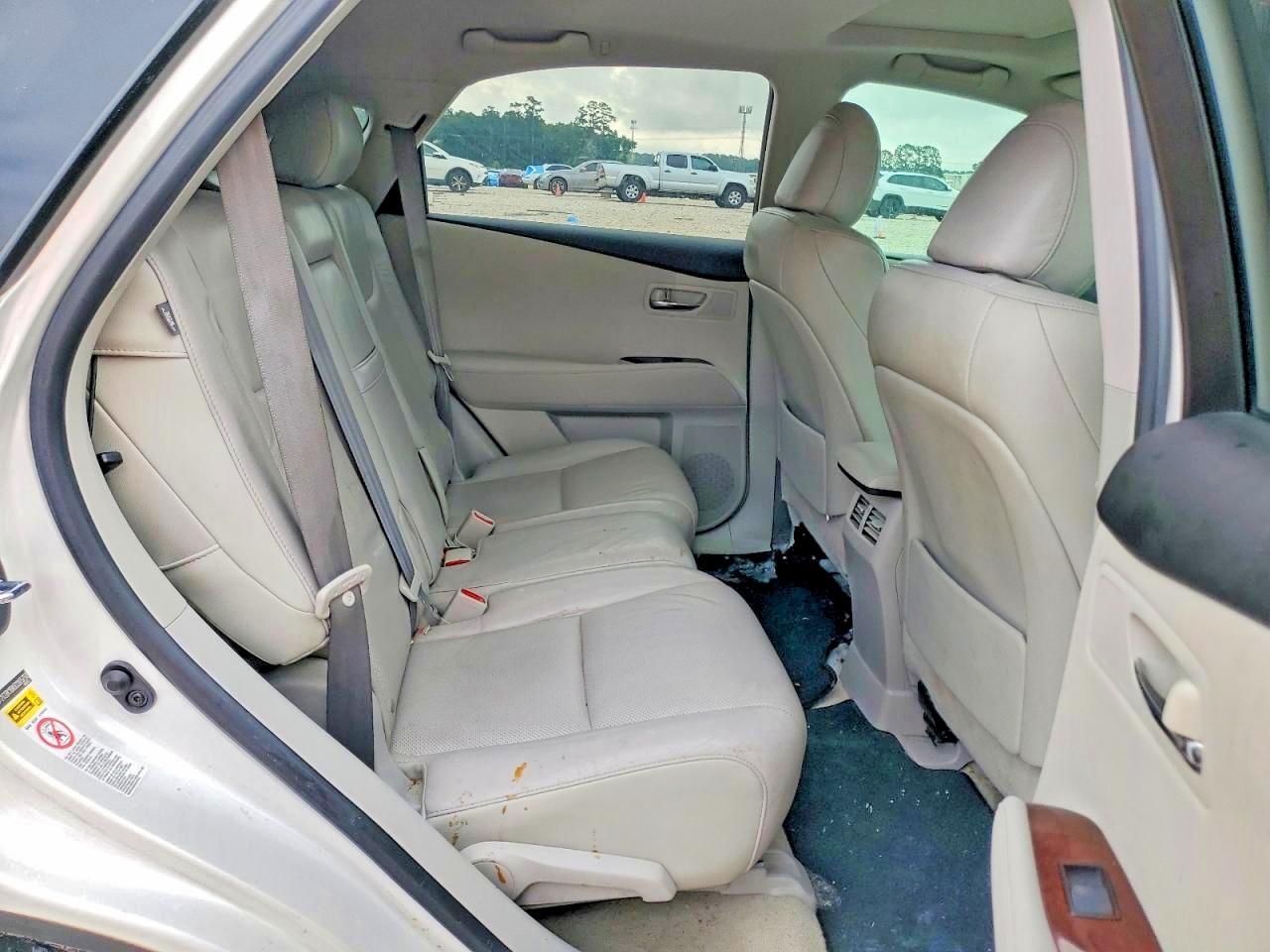 2012 Lexus Rx 350 White vin: 2T2ZK1BA5CC075750